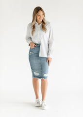 Denim Skirts