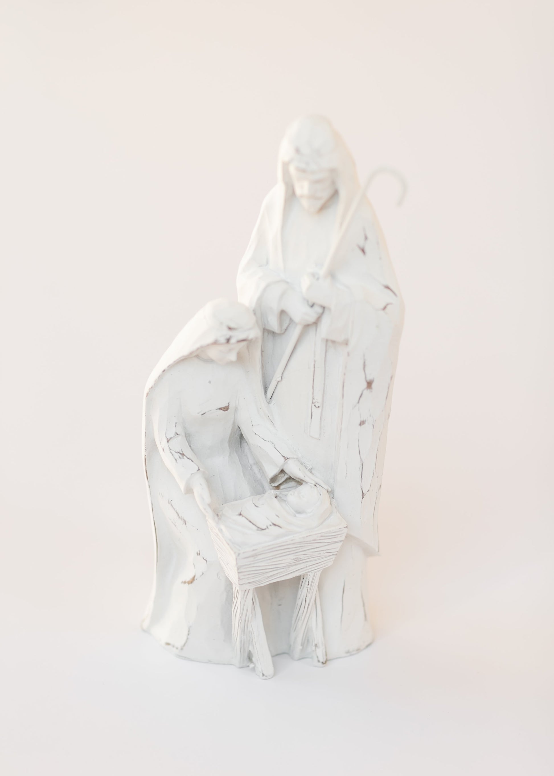 12" Distressed Holy Family FF Home + Lifestyle