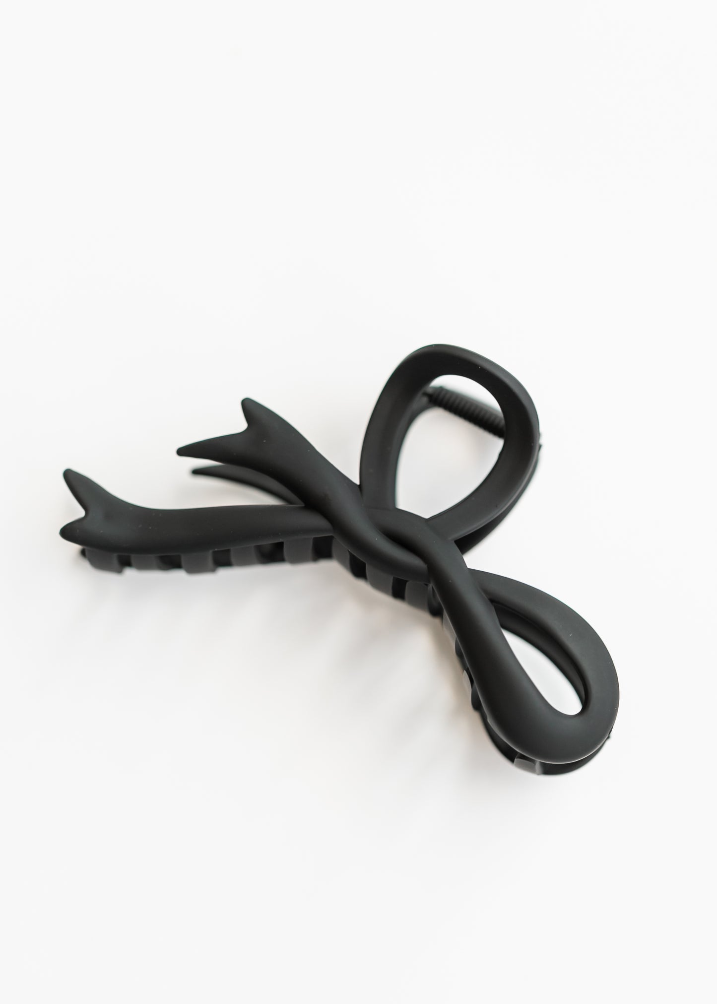 Large Bow Matte Hair Clip