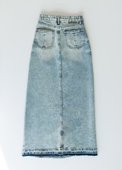 Mina Denim Maxi Skirt