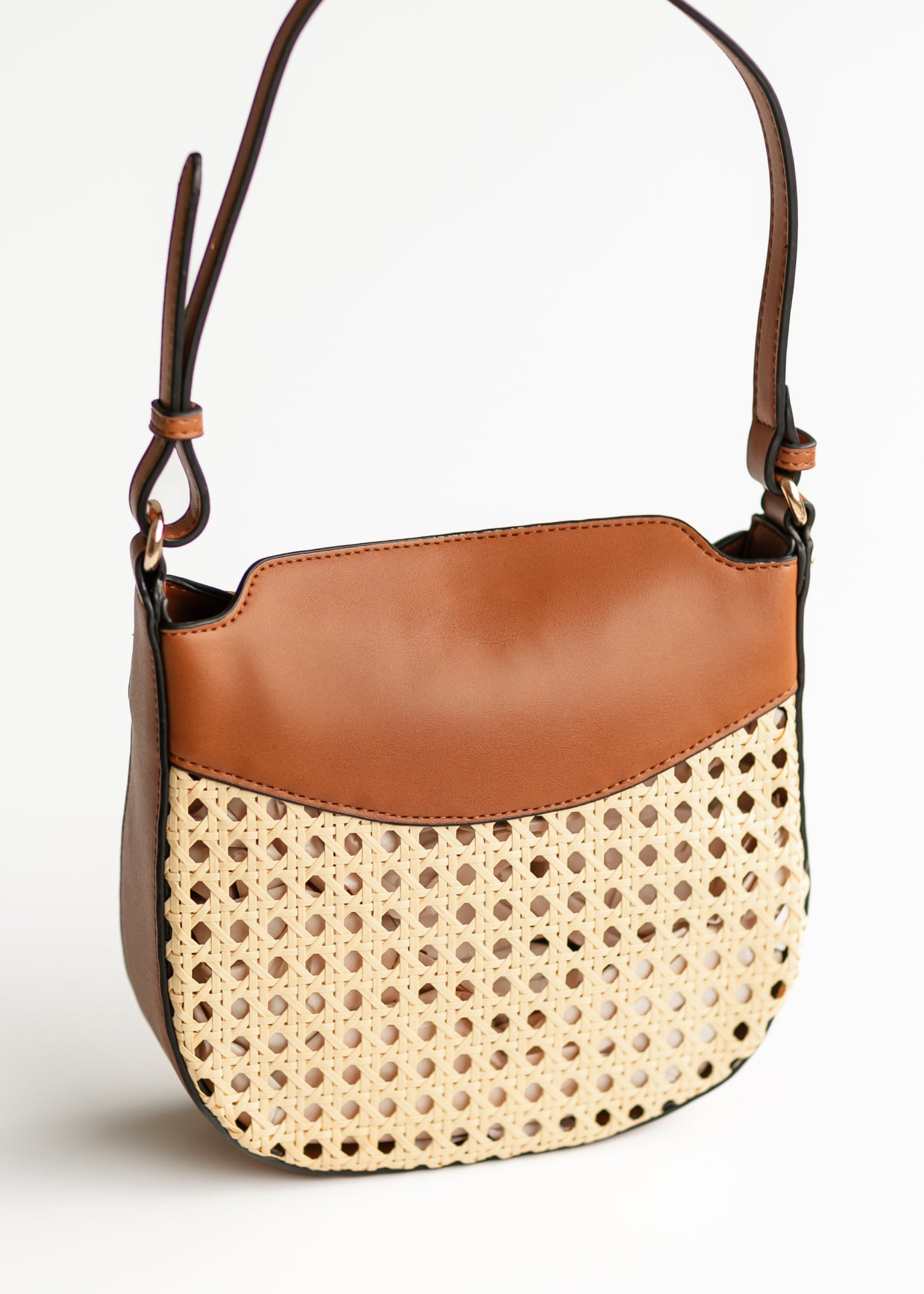 Rattan Vegan Leather Adjustable Bag Accessories