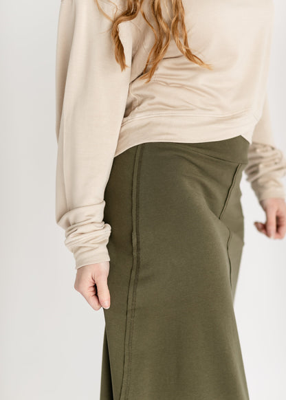 Allie Knit Midi Skirt IC Skirts