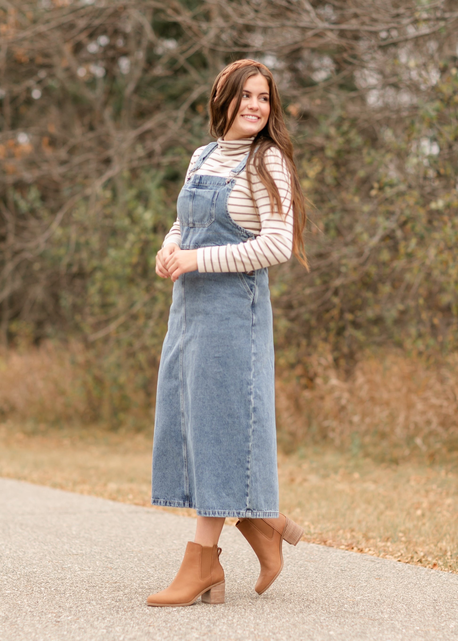 Blakely Denim Overall Dress IC Dresses