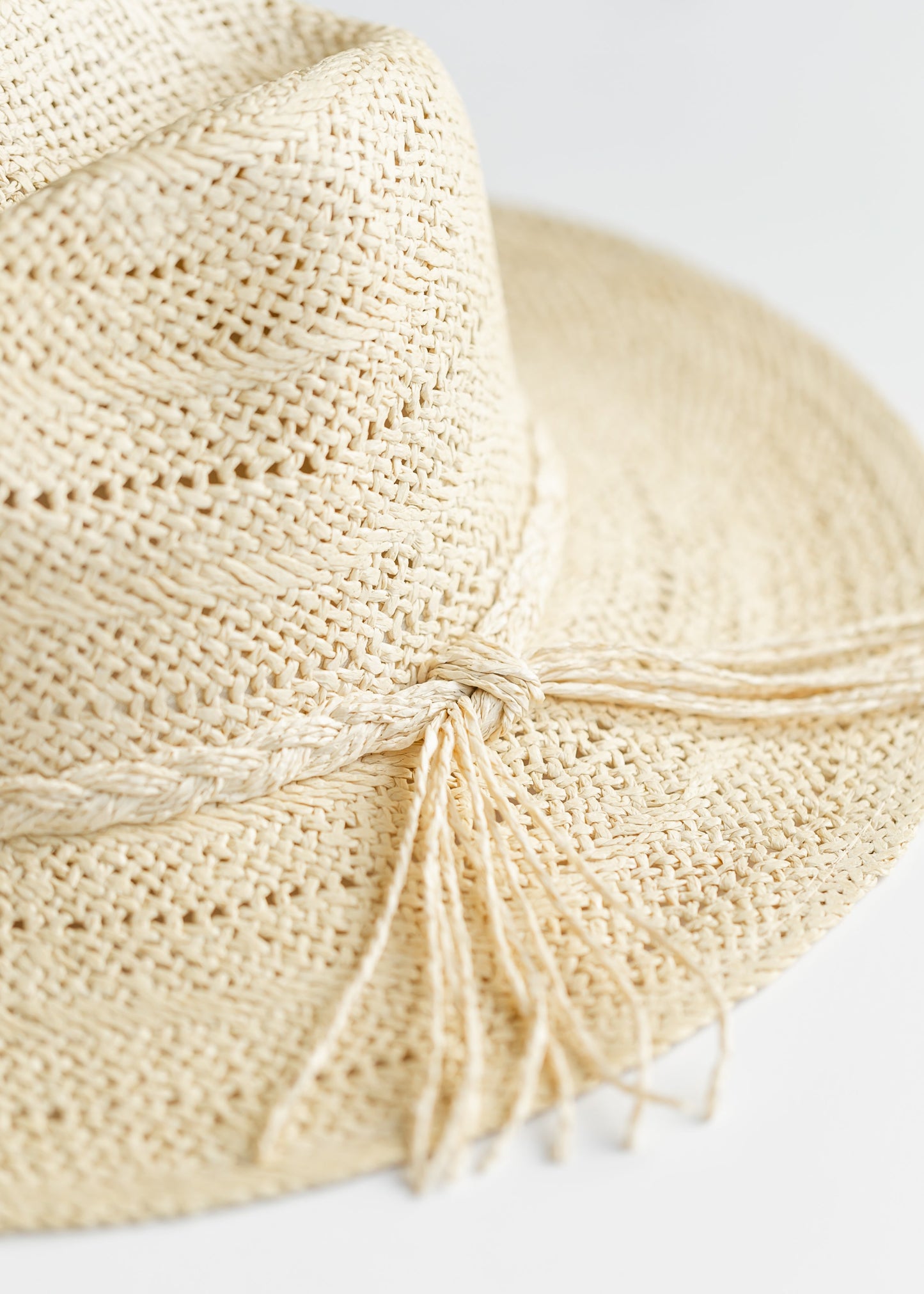 Braided Rope Straw Sun Hat Accessory