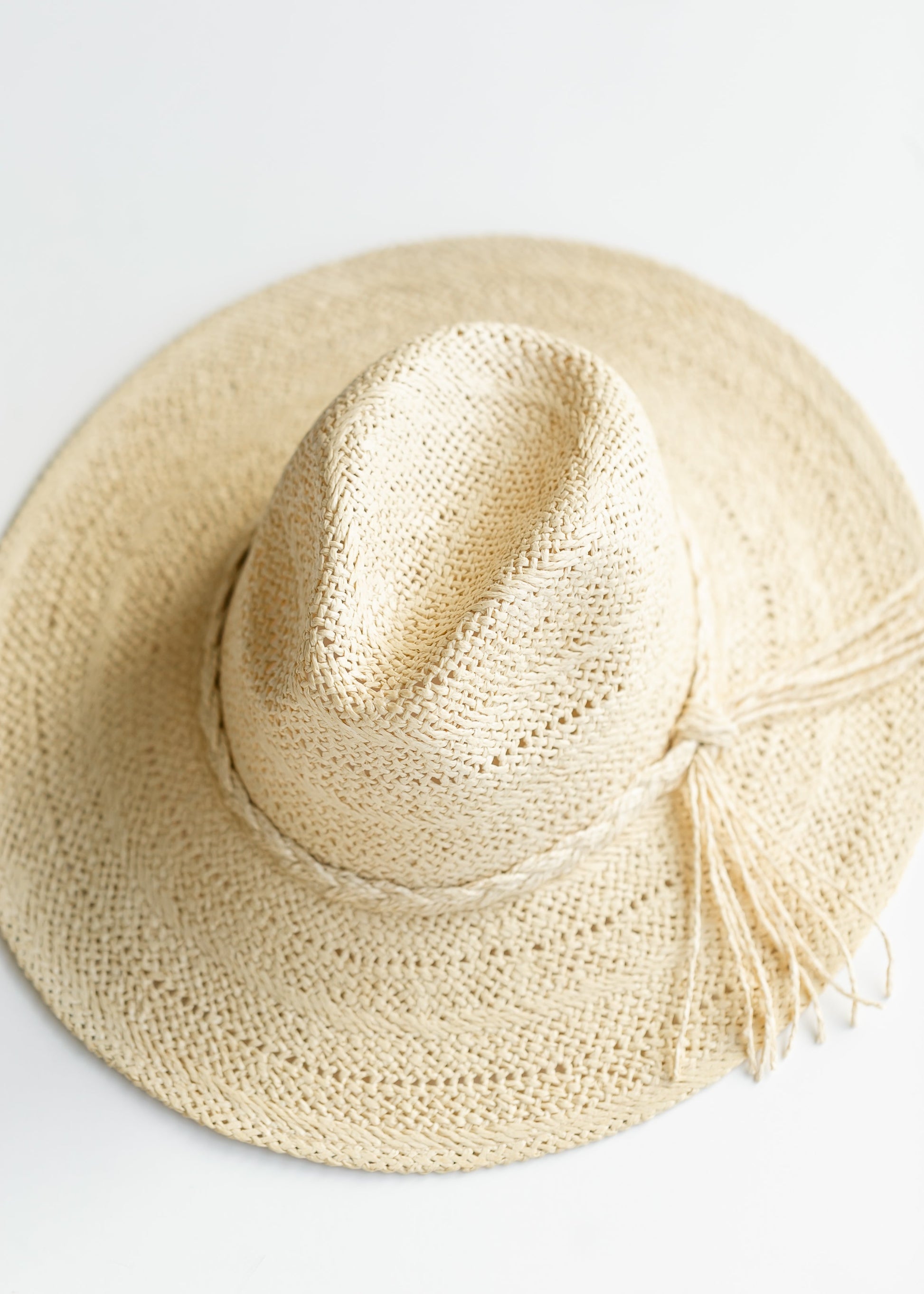 Braided Rope Straw Sun Hat Accessory