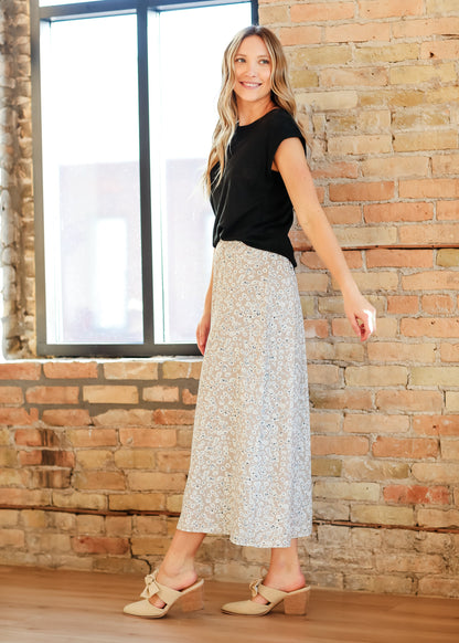 Braylyn Floral Midi Skirt IC Skirts