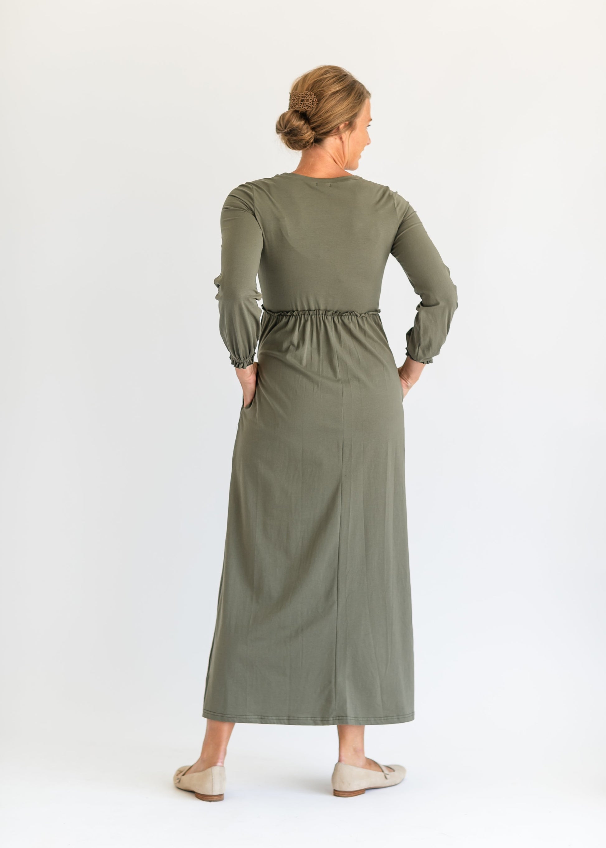 Brie Long Sleeve Maxi Dress IC Dresses