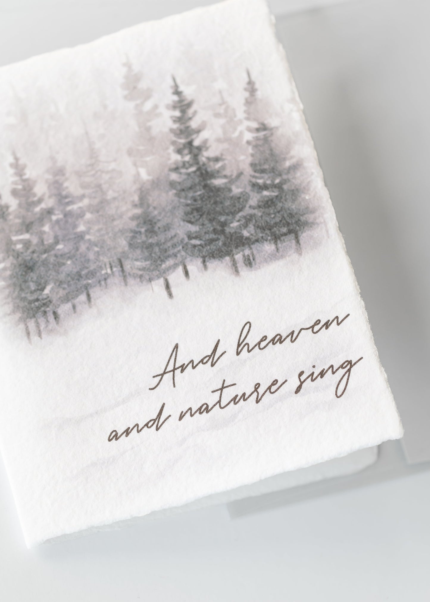 Christmas Greeting Card Gifts Heaven + Nature Sing