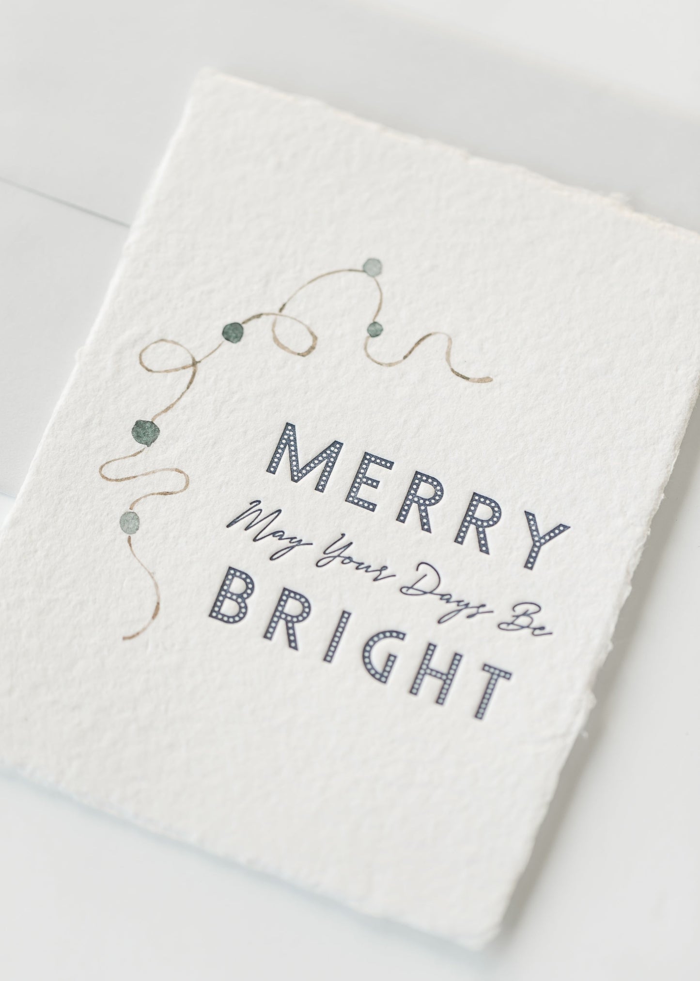 Christmas Greeting Card Gifts Merry + Bright