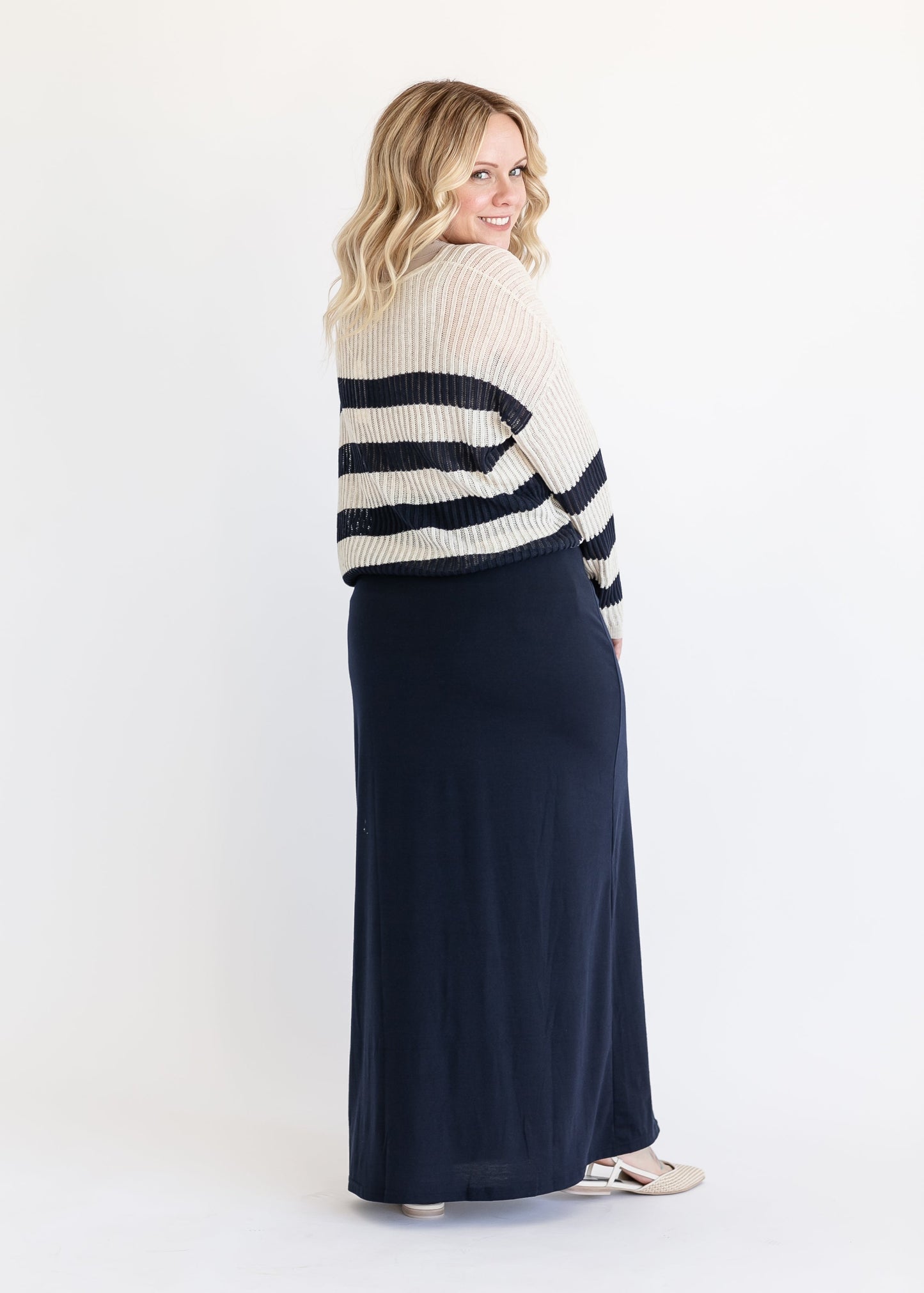 Clarise Premium Knit Maxi Skirt IC Skirts