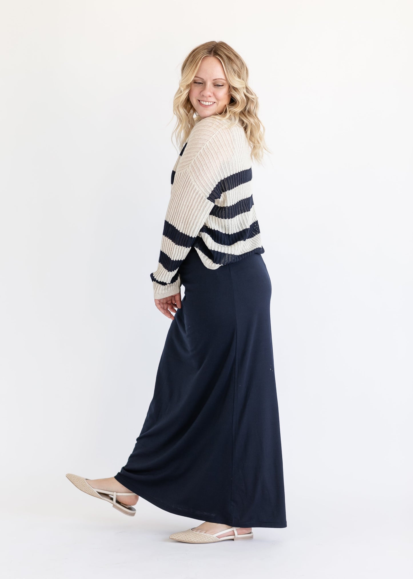 Clarise Premium Knit Maxi Skirt IC Skirts