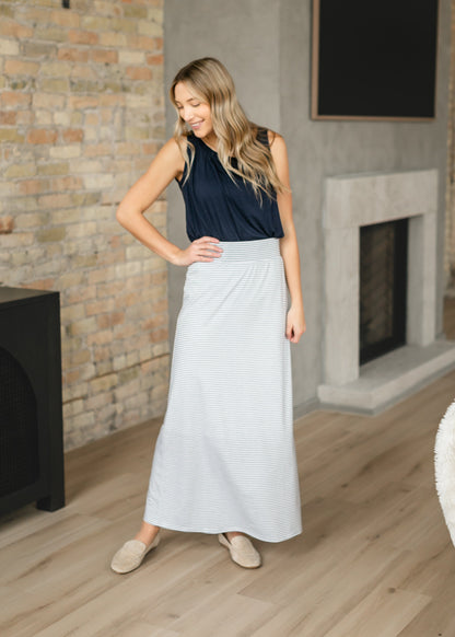 Clarise Premium Knit Maxi Skirt IC Skirts