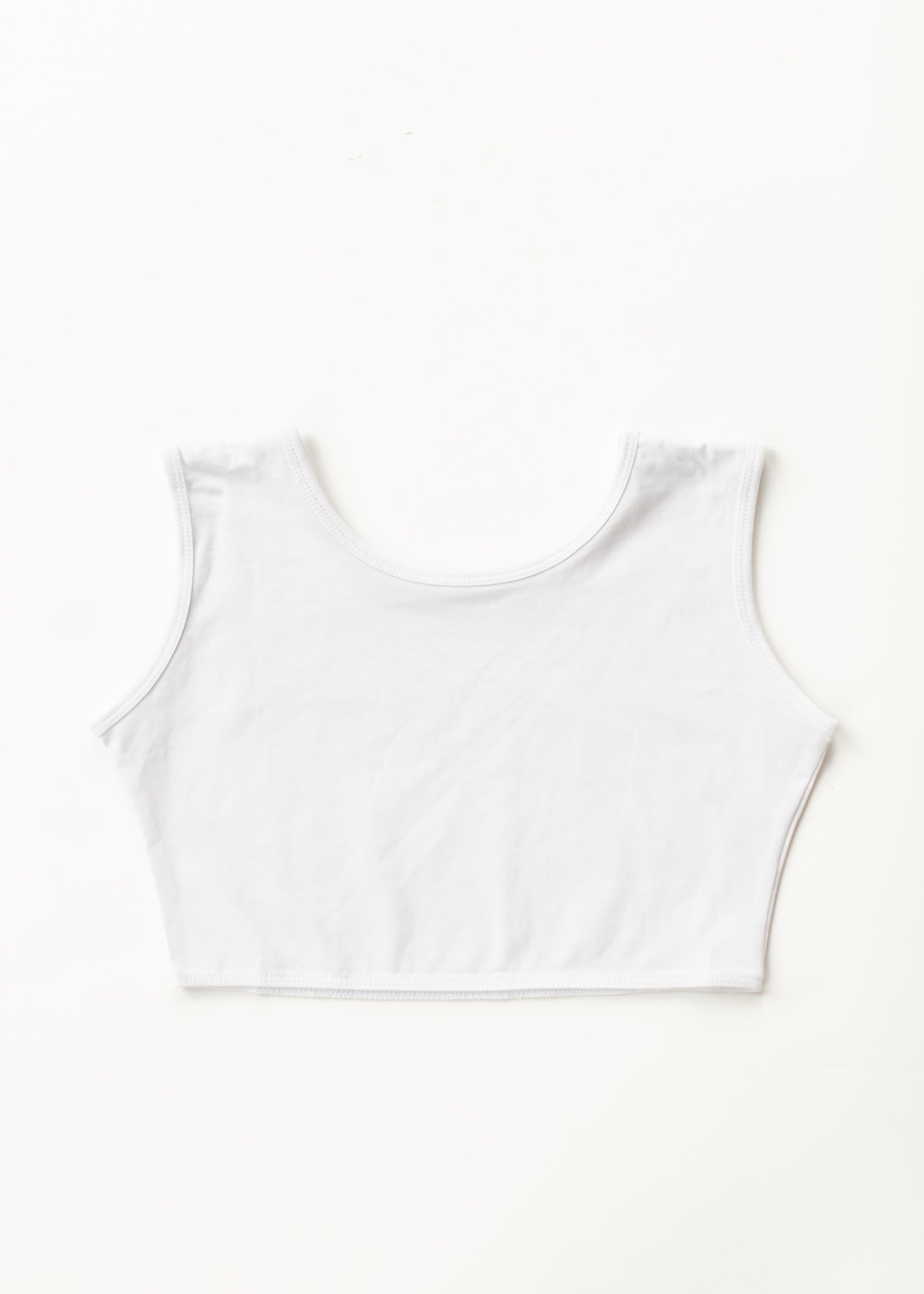 Cotton Demi Layering Tank IC Tops White / XS