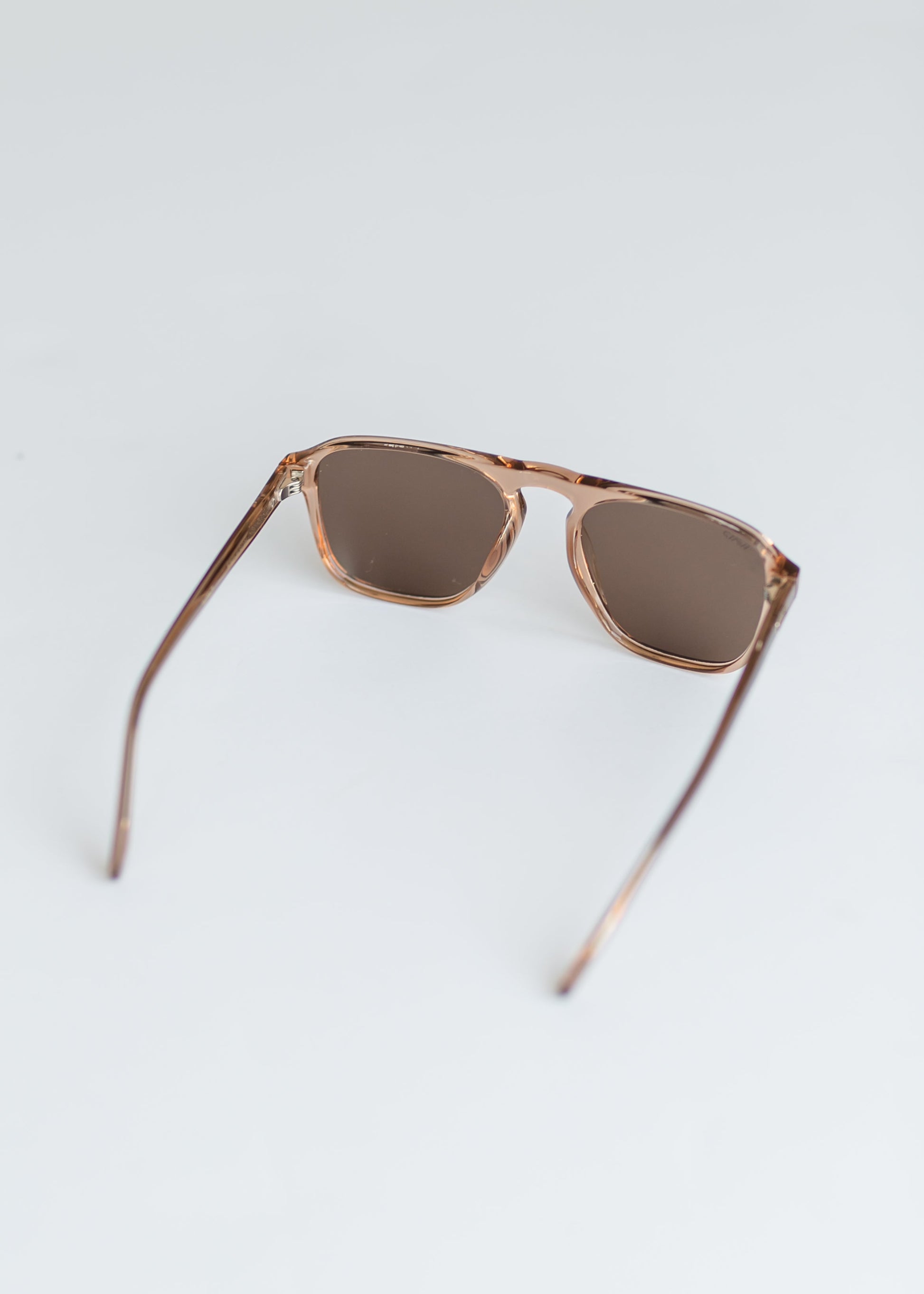 Crystal Brown Aviator Sunglasses Accessories