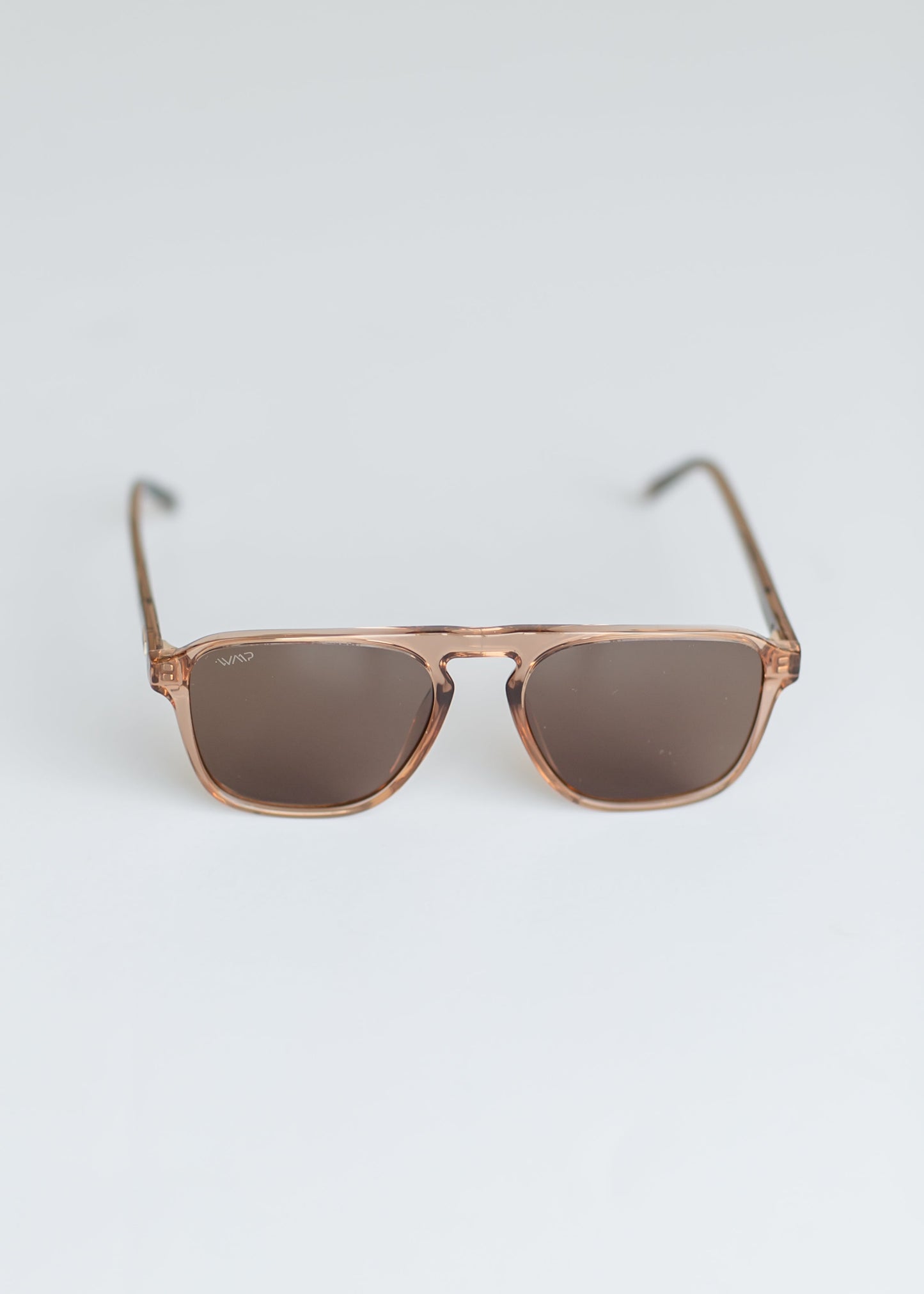 Crystal Brown Aviator Sunglasses Accessories