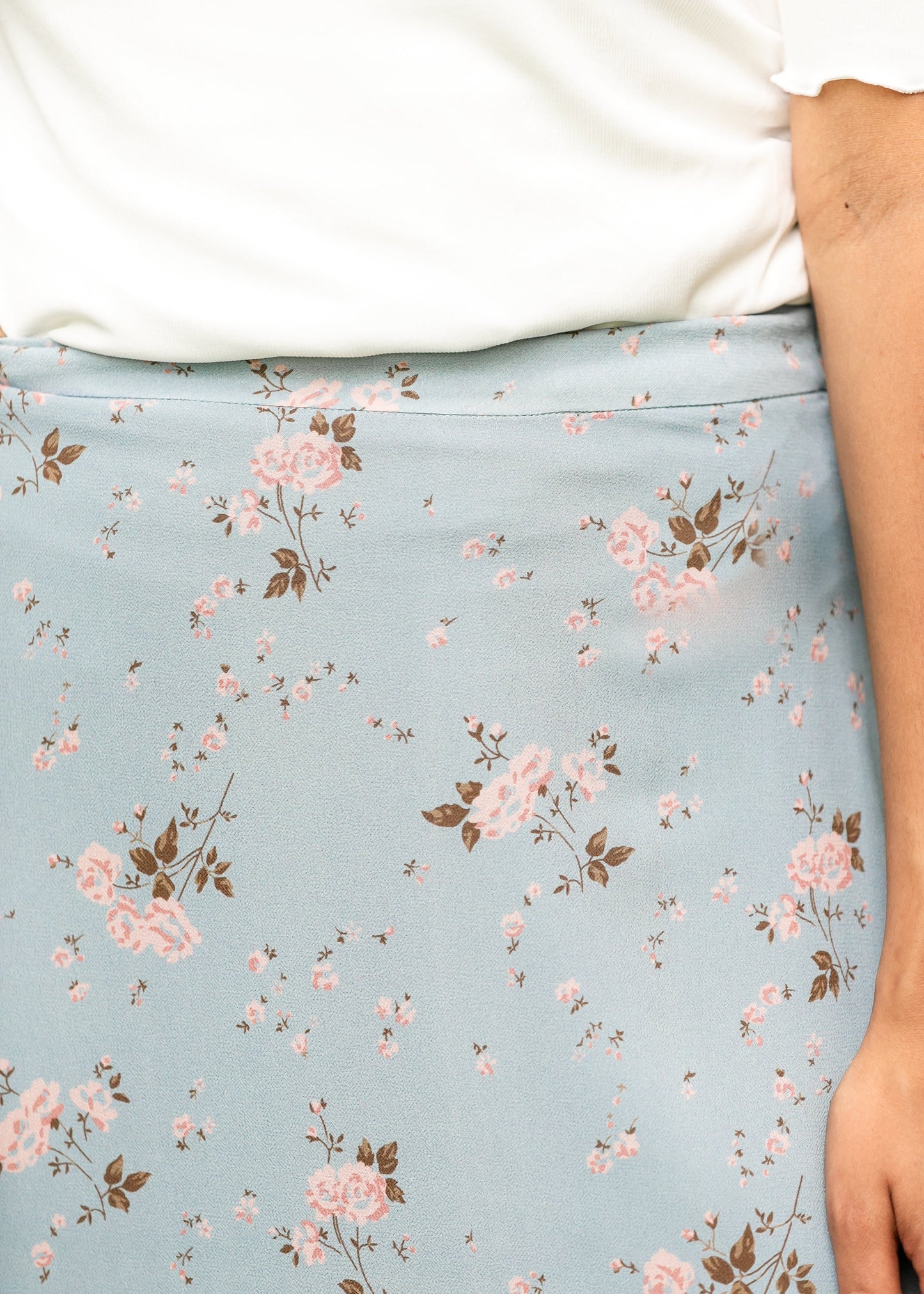 Della Floral Midi Skirt IC Skirts