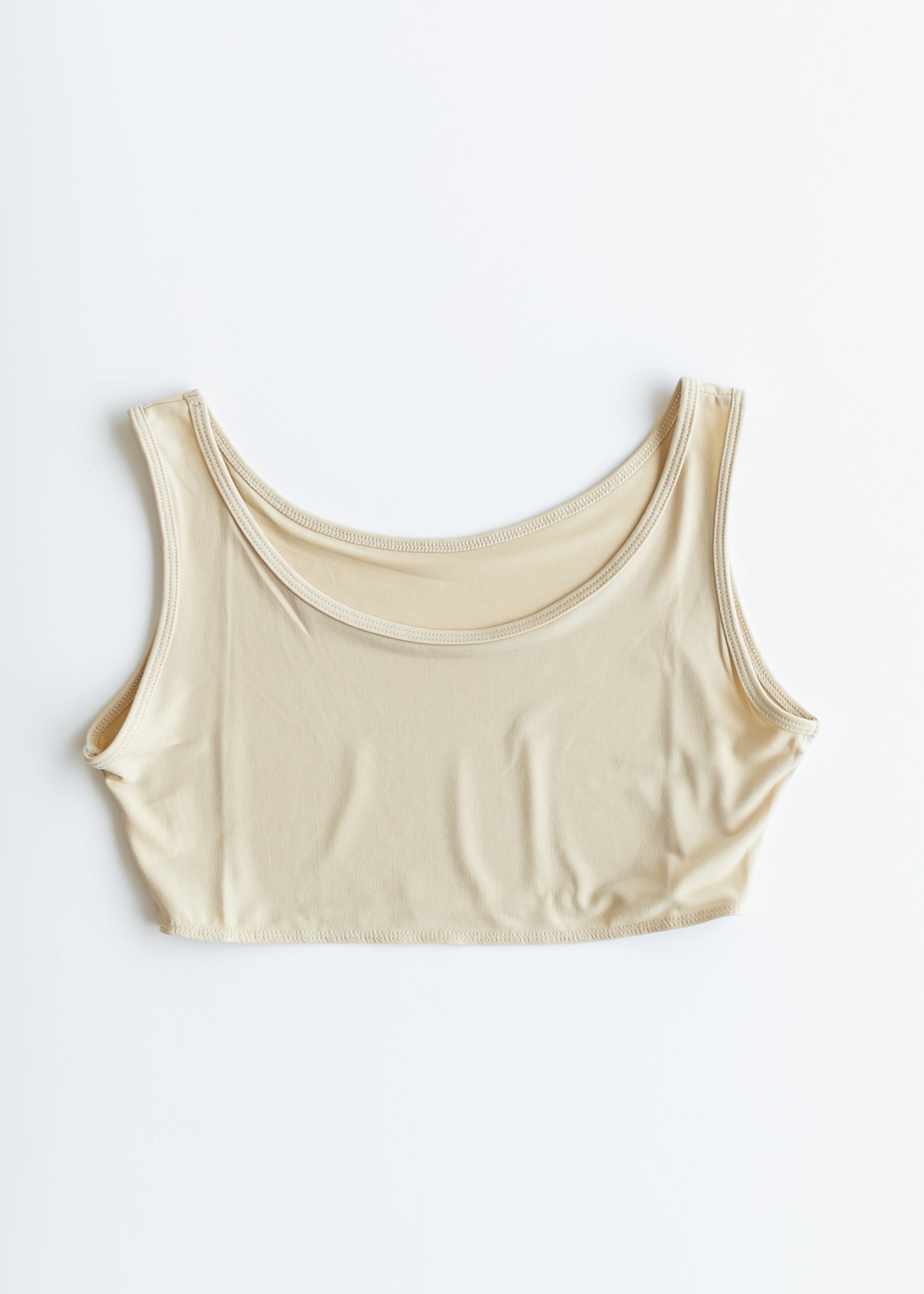 Dressy Demi Layering Tank IC Tops Nude / XS