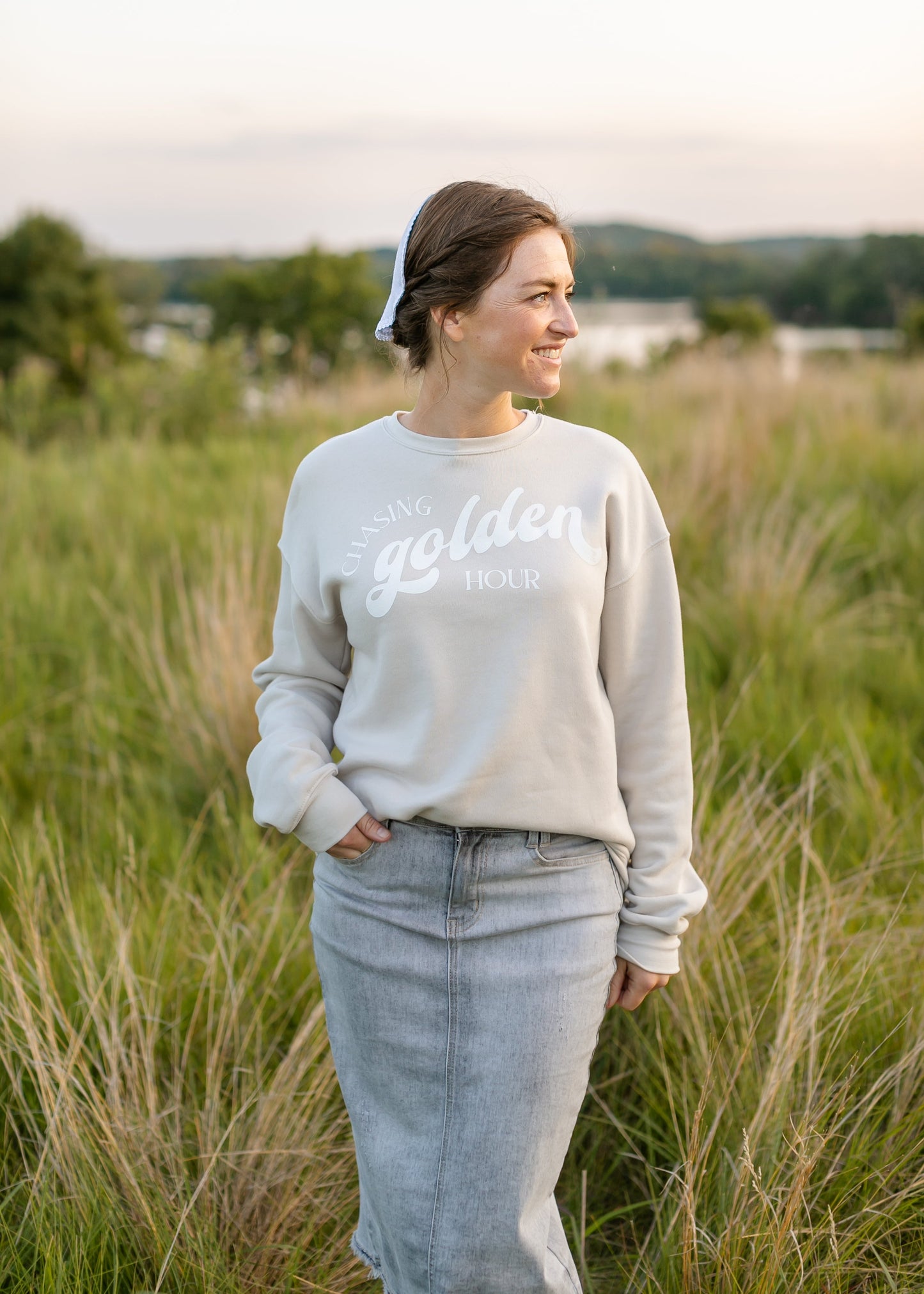 Golden Hour Sweatshirt IC Tops