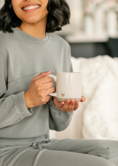 Heart Stoneware Coffee Mug Gifts