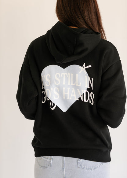 In God's Hands Unisex Hoodie Sweatshirt FF Tops