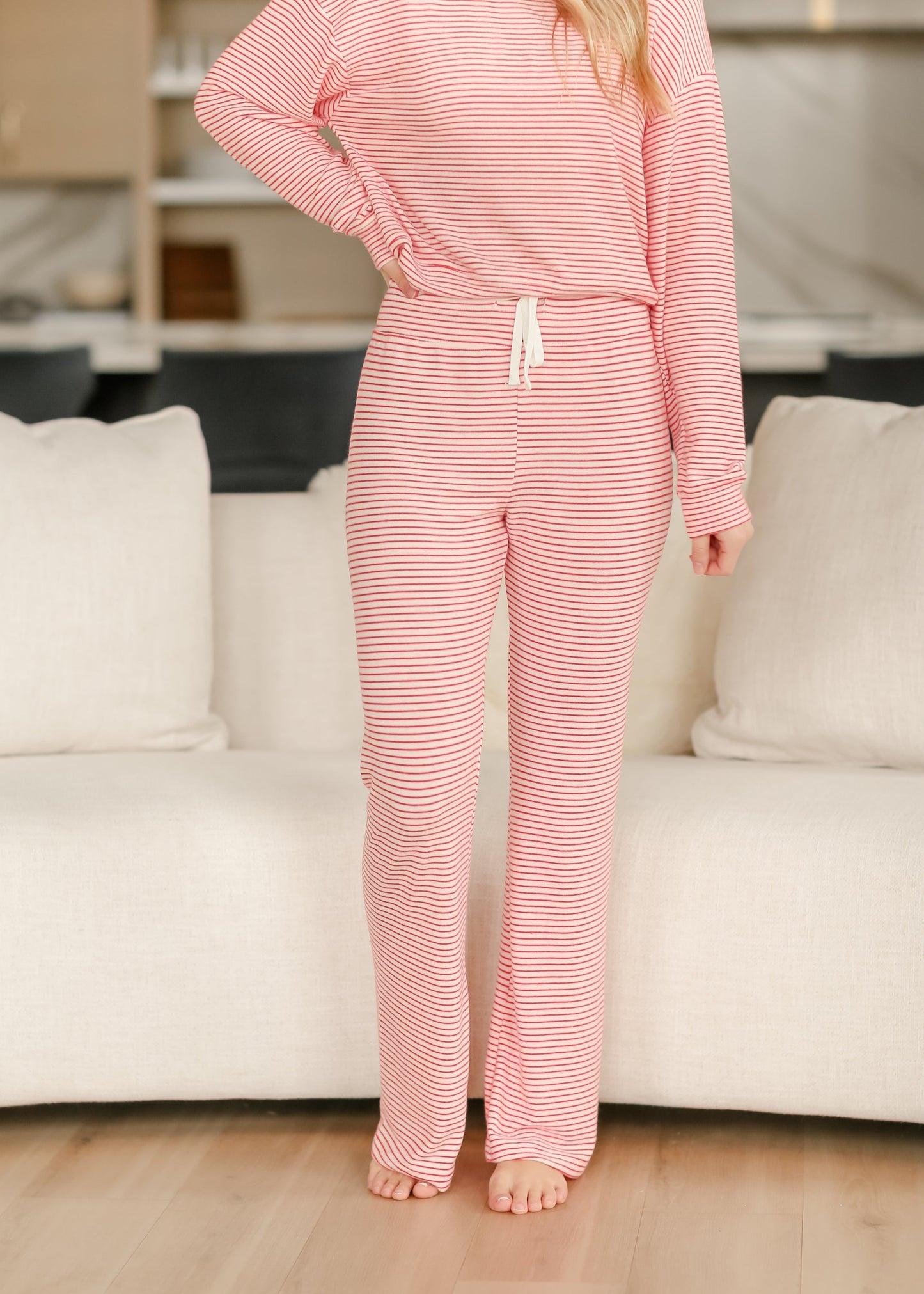 In the Clouds Stripe Soft Lounge Pants FF Skirts