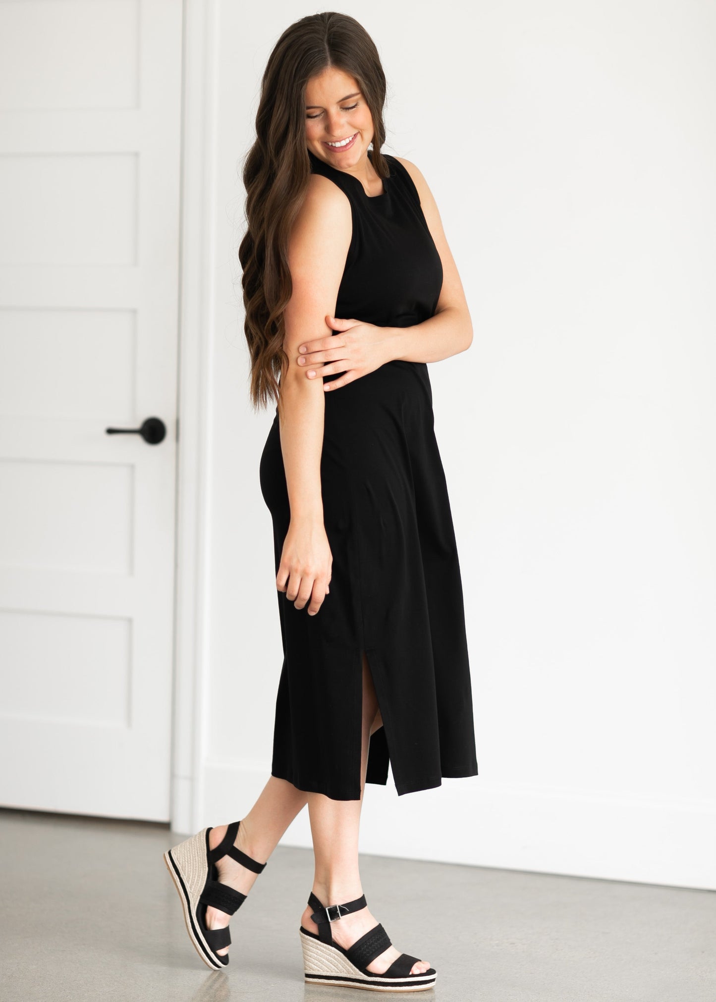 Kaia Cotton Midi Dress Dresses