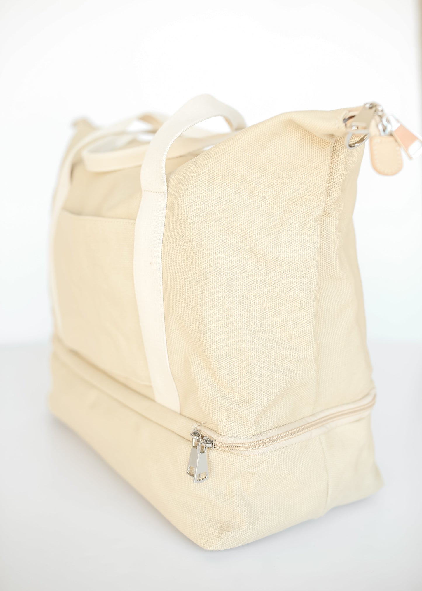 Khaki Weekender Tote Bag Accessory