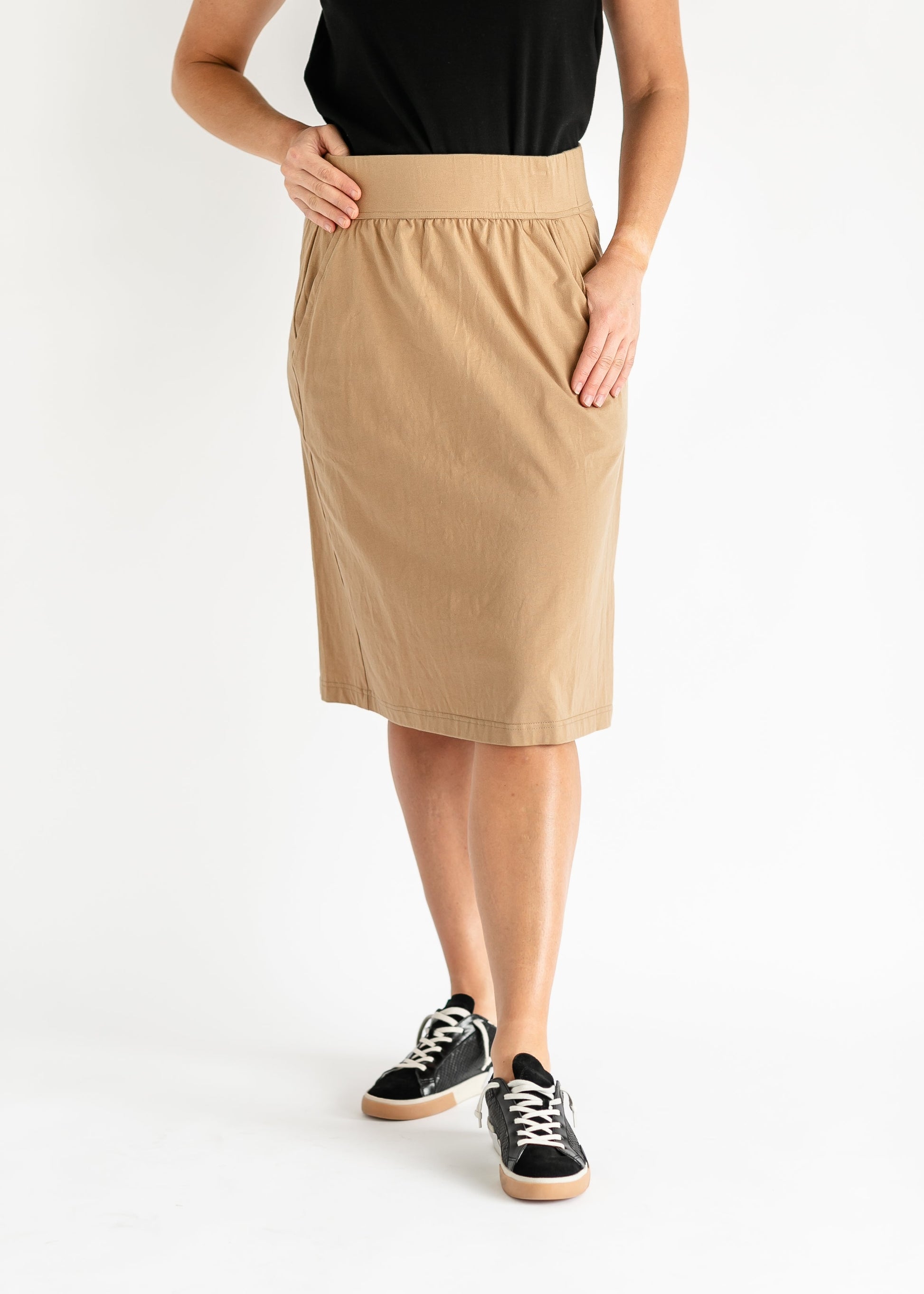 Kinsley Side Pocket Midi Skirt IC Skirts