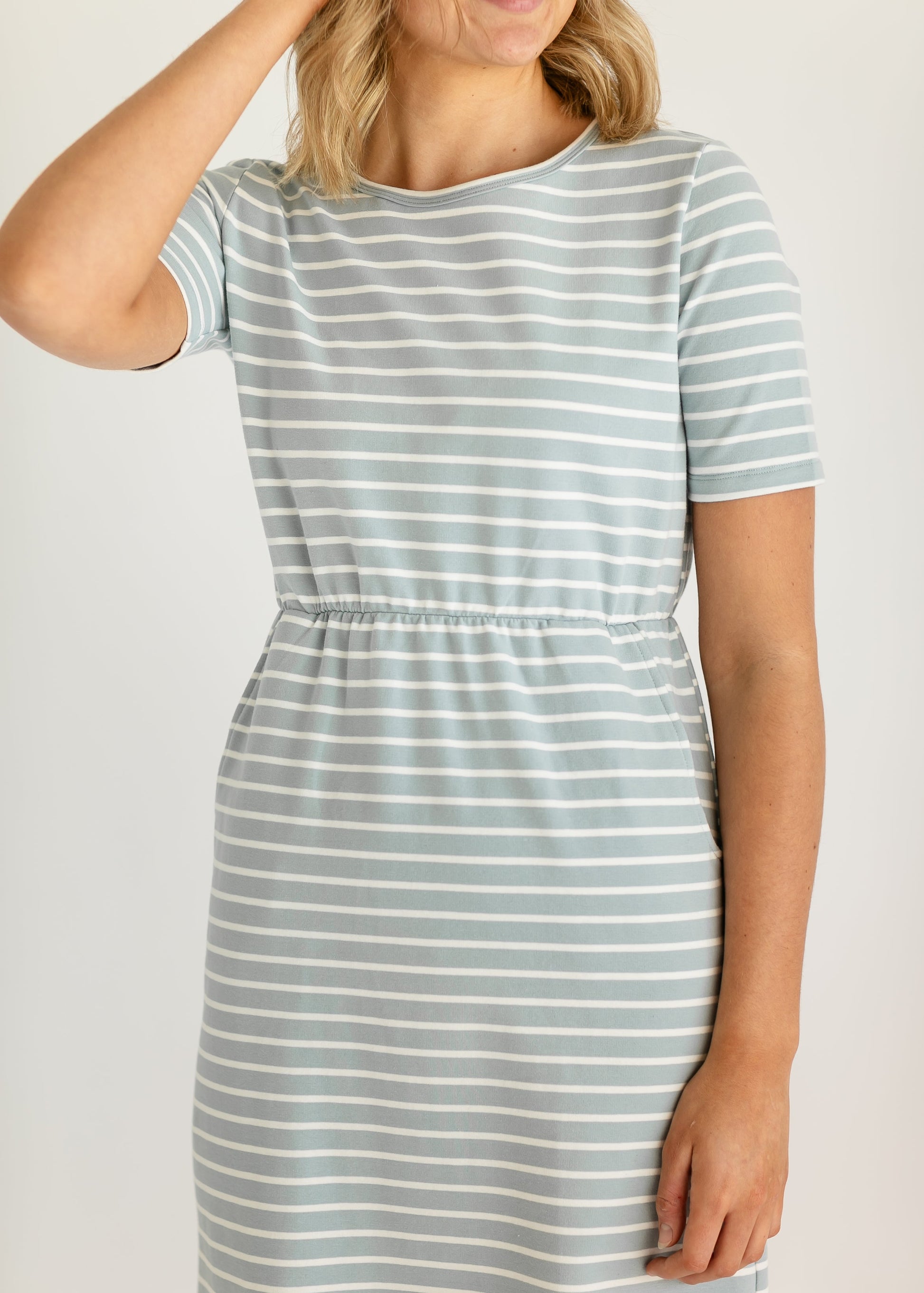 Kristen Short Sleeve Midi Dress IC Dresses