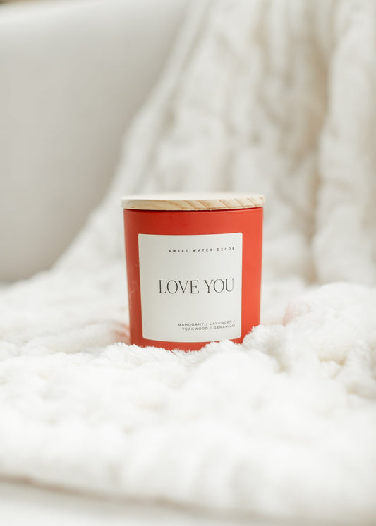 Love You 15 oz Soy Candle Gifts