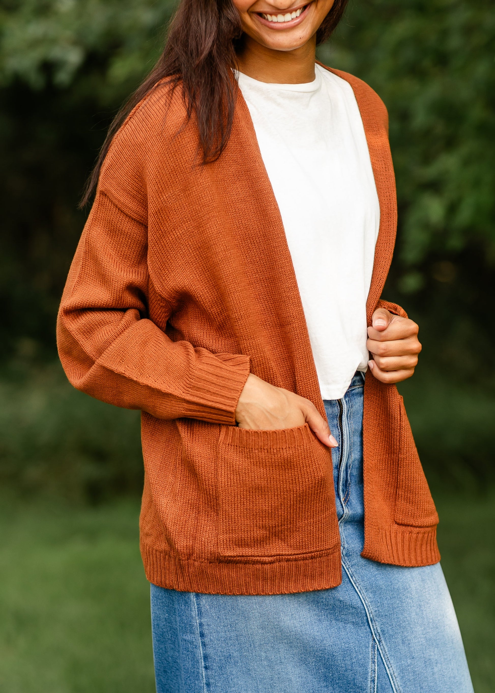 Mattie Knit Long Sleeve Cardigan IC Layering Essentials