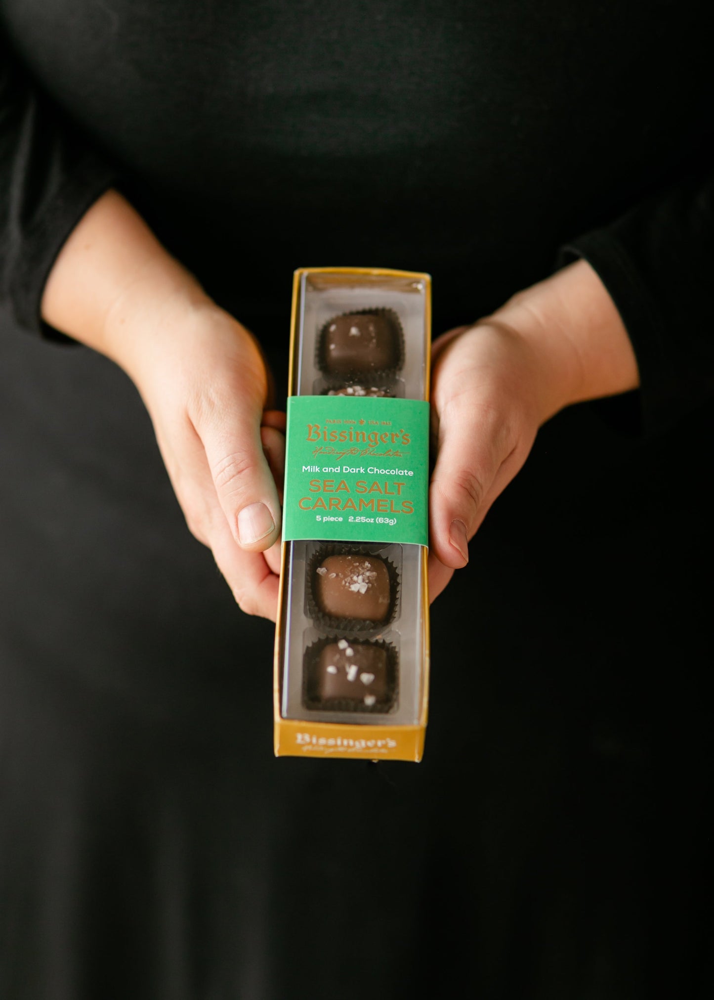 Milk & Dark Chocolate Sea Salt Caramels Flight Gifts