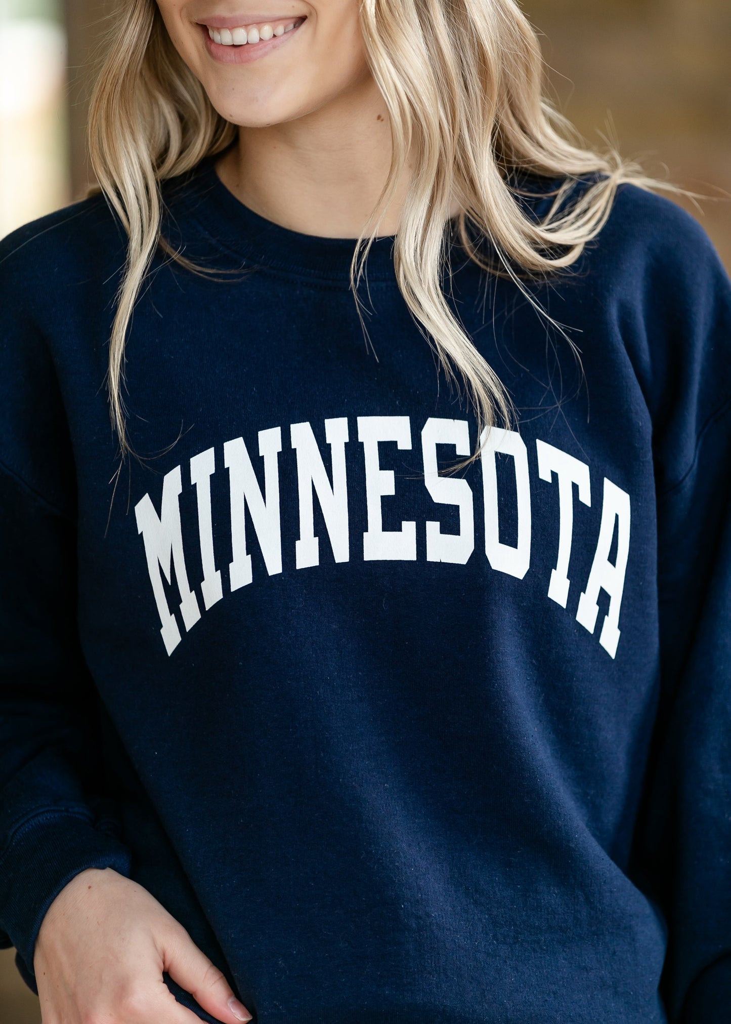 Minnesota Collegiate Crewneck Sweatshirt FF Tops