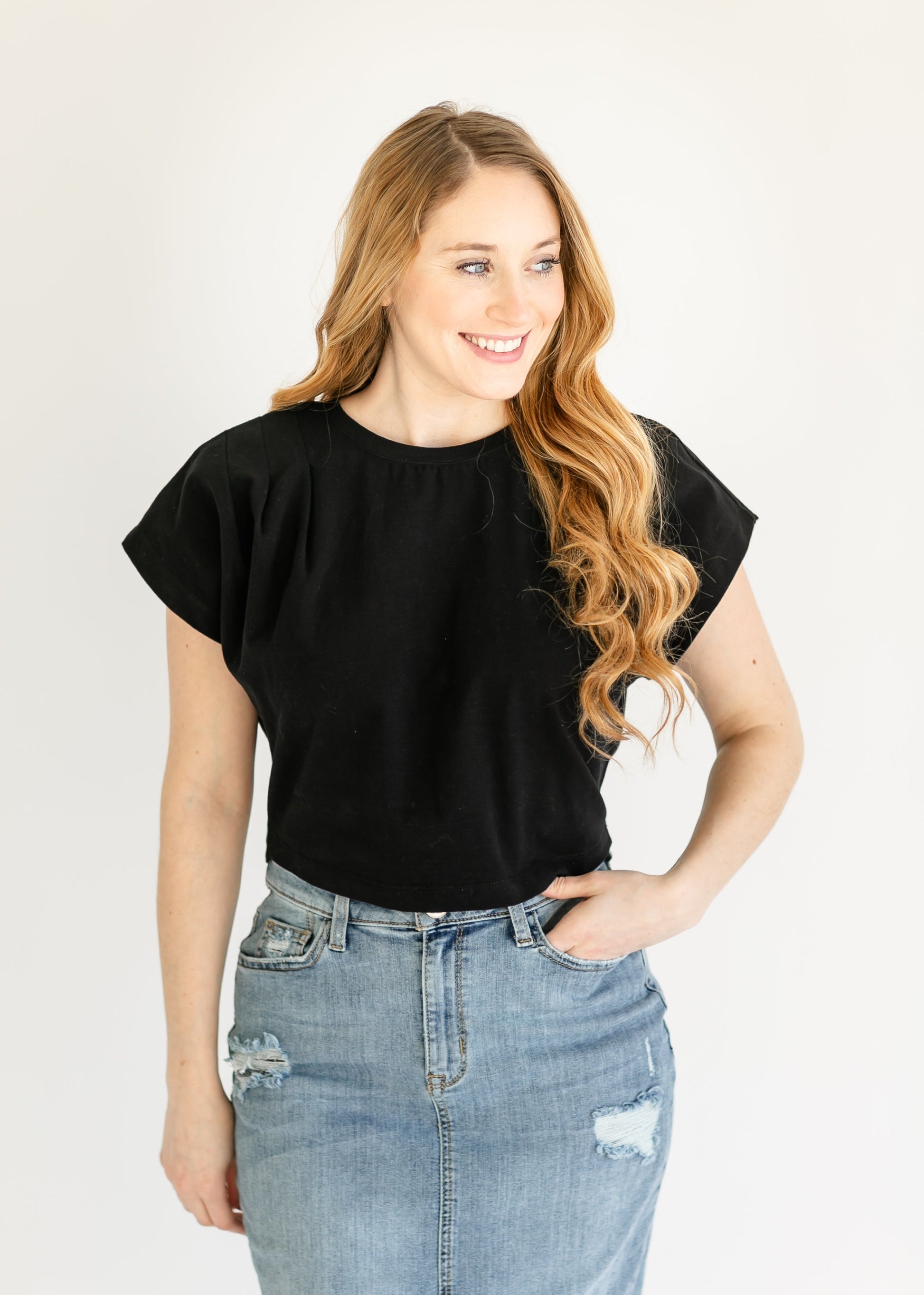 Noah Short Sleeve Top FF Tops