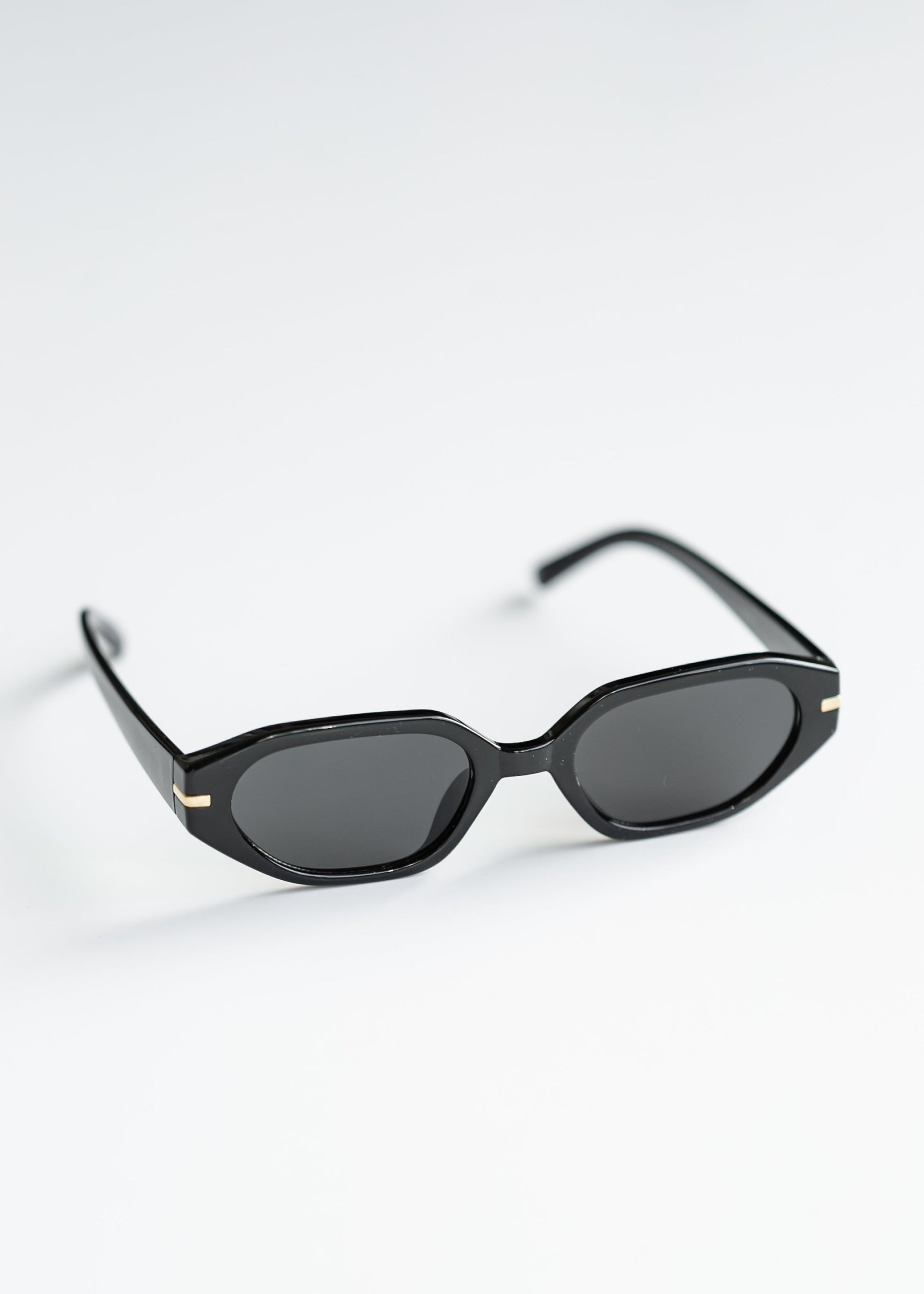 Oval Angled Acetate Sunglasses Accessory