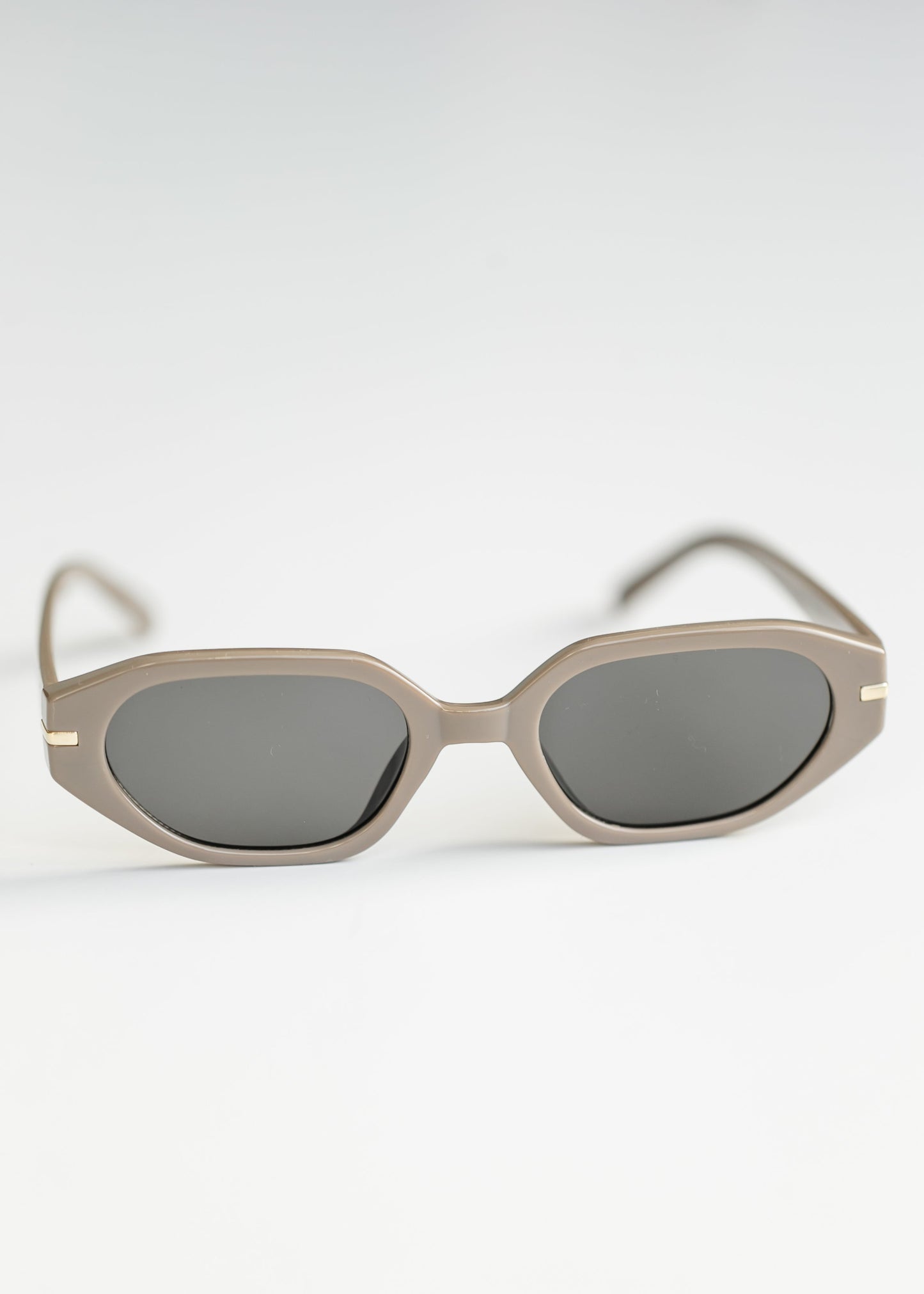 Oval Angled Acetate Sunglasses Accessory