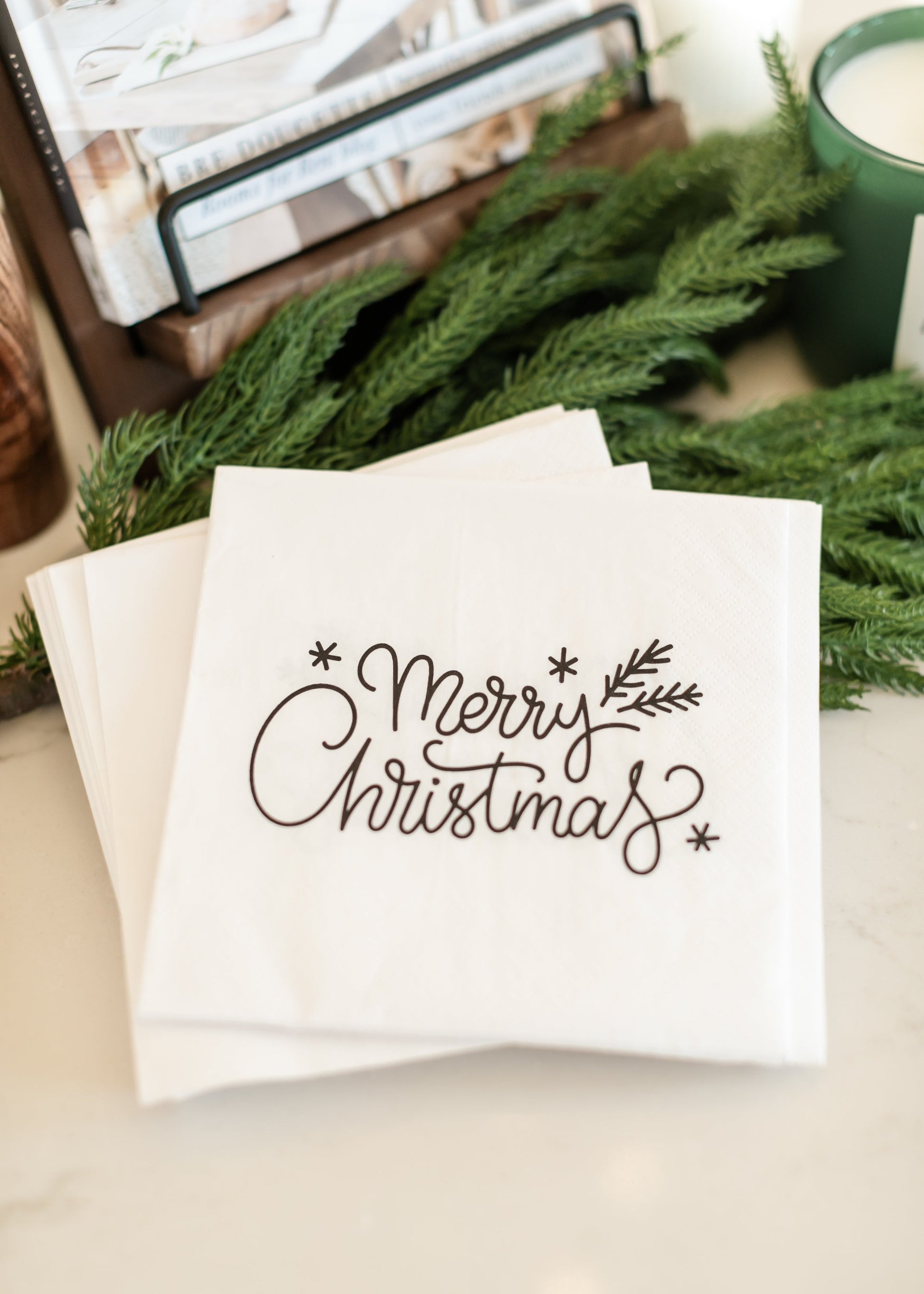 Paper Napkins Merry Christmas FF Home + Lifestyle