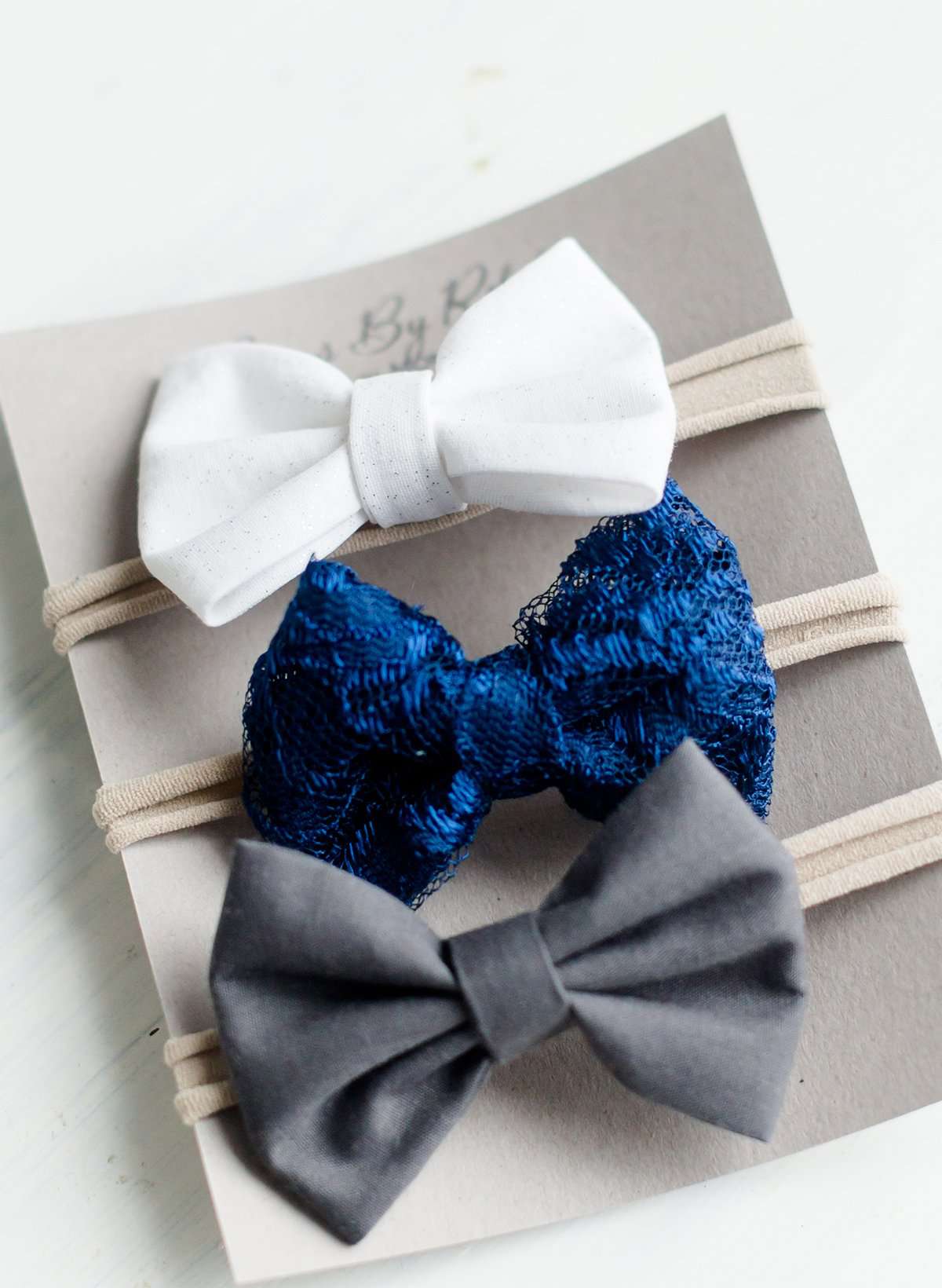 Petite Lace Bow Set - FINAL SALE Accessories Headband