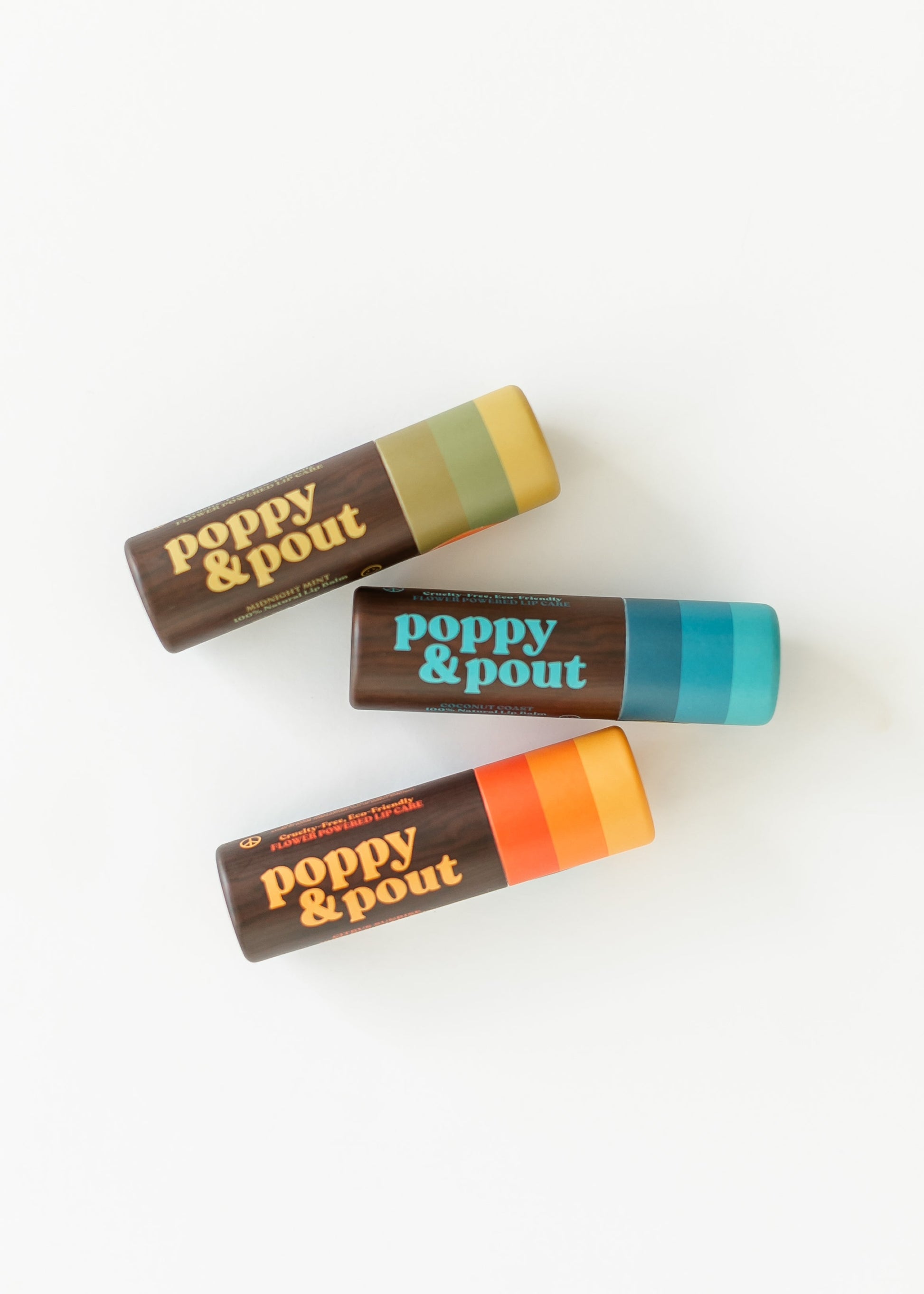 Poppy & Pout Retro Surf Lip Balm Gifts