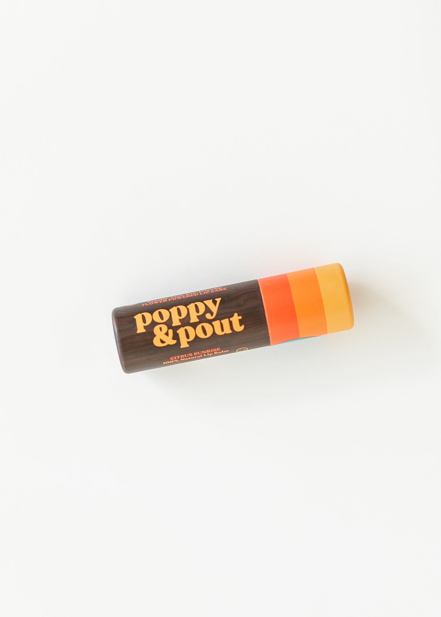 Poppy & Pout Retro Surf Lip Balm Gifts Citrus Sunrise (Orange)