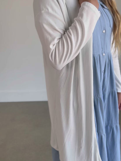 Lightweight Open Front Cardigan - FINAL SALE