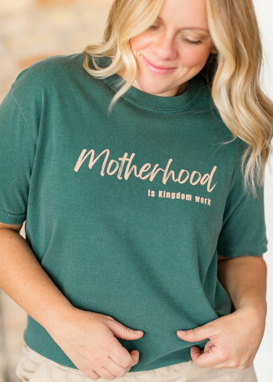 Proverbs 22:6 Motherhood Graphic Tee FF Tops