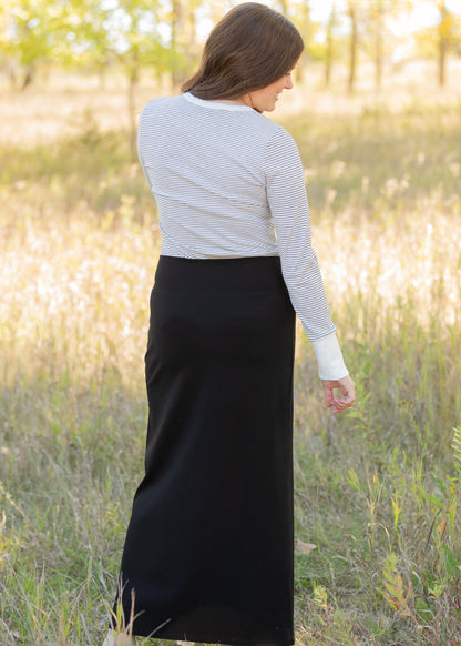 Quinn Knit Maxi Skirt IC Skirts