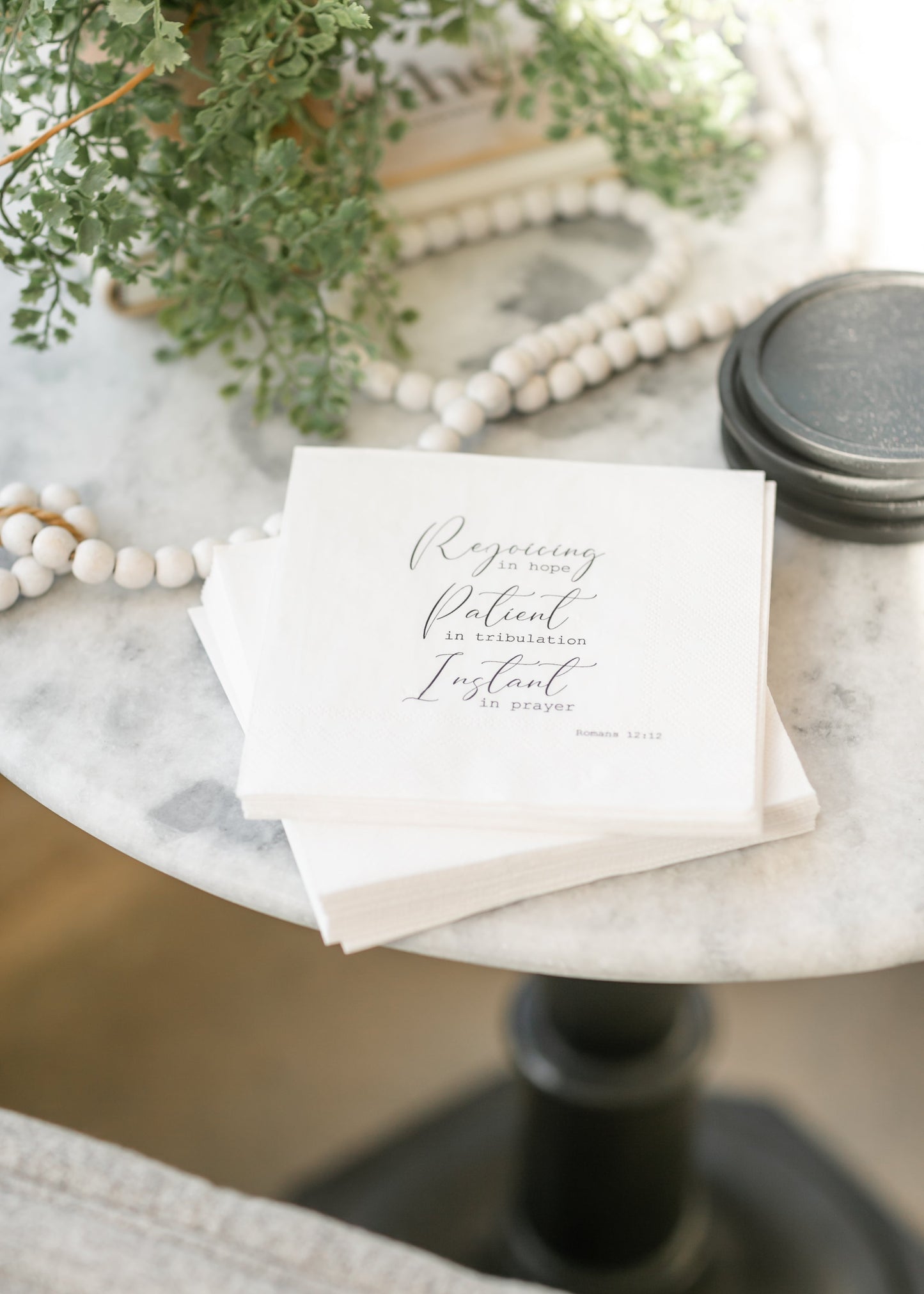 Rejoicing In Hope Paper Napkins FF Home + Lifestyle