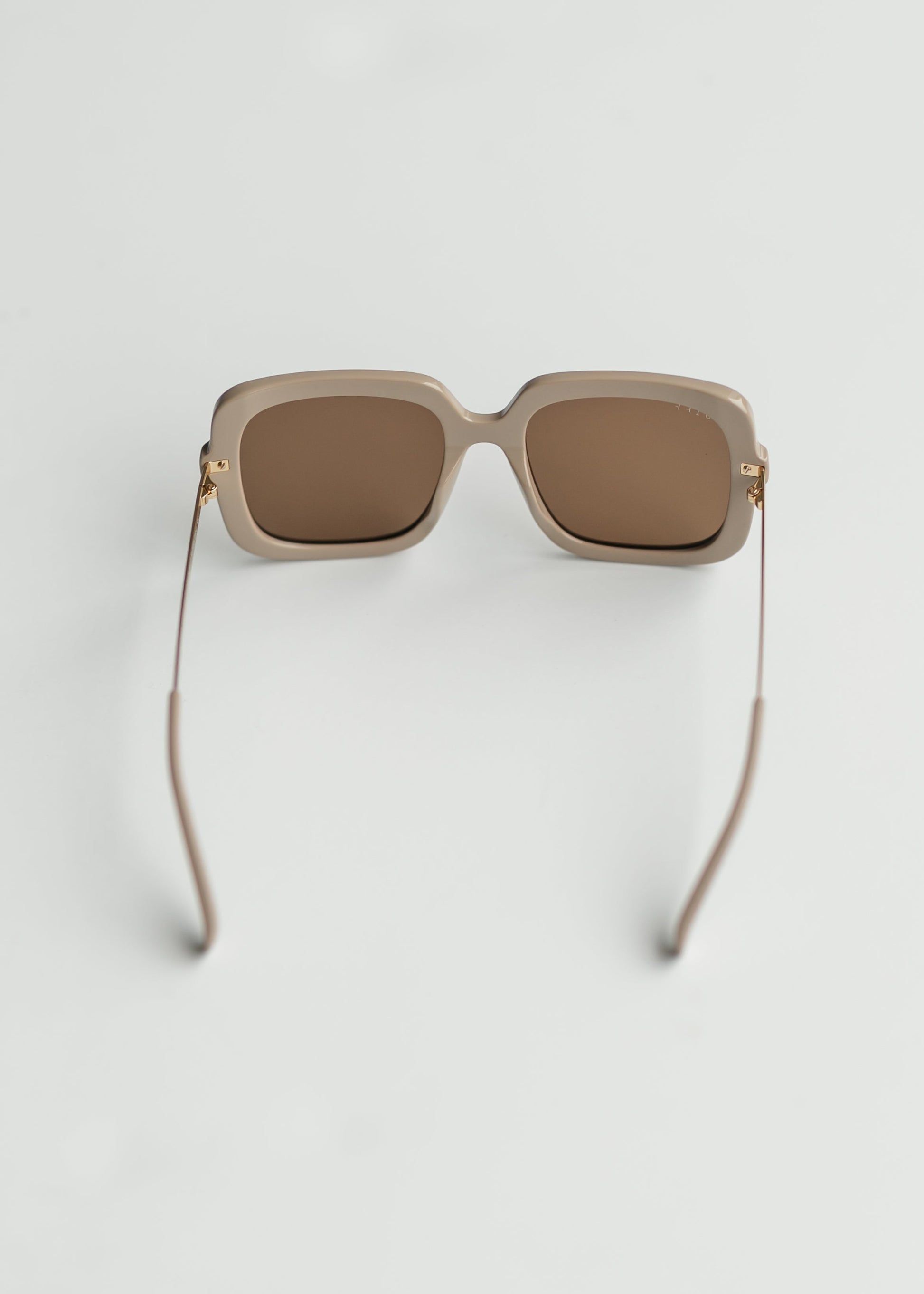 Sandra Almond + Brown Gold Sunglasses Accessories