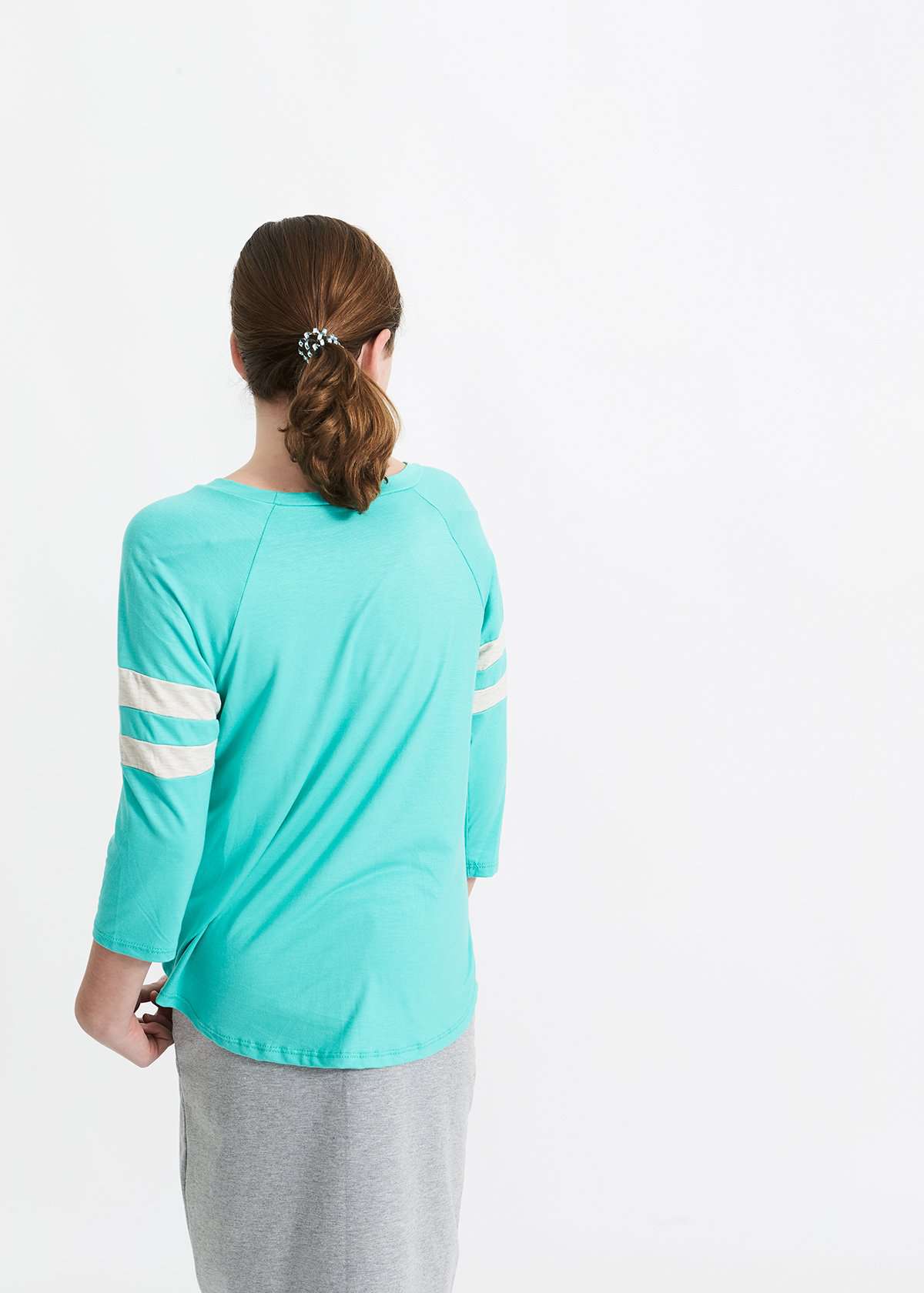 Seastripe Baseball Top - FINAL SALE Tops