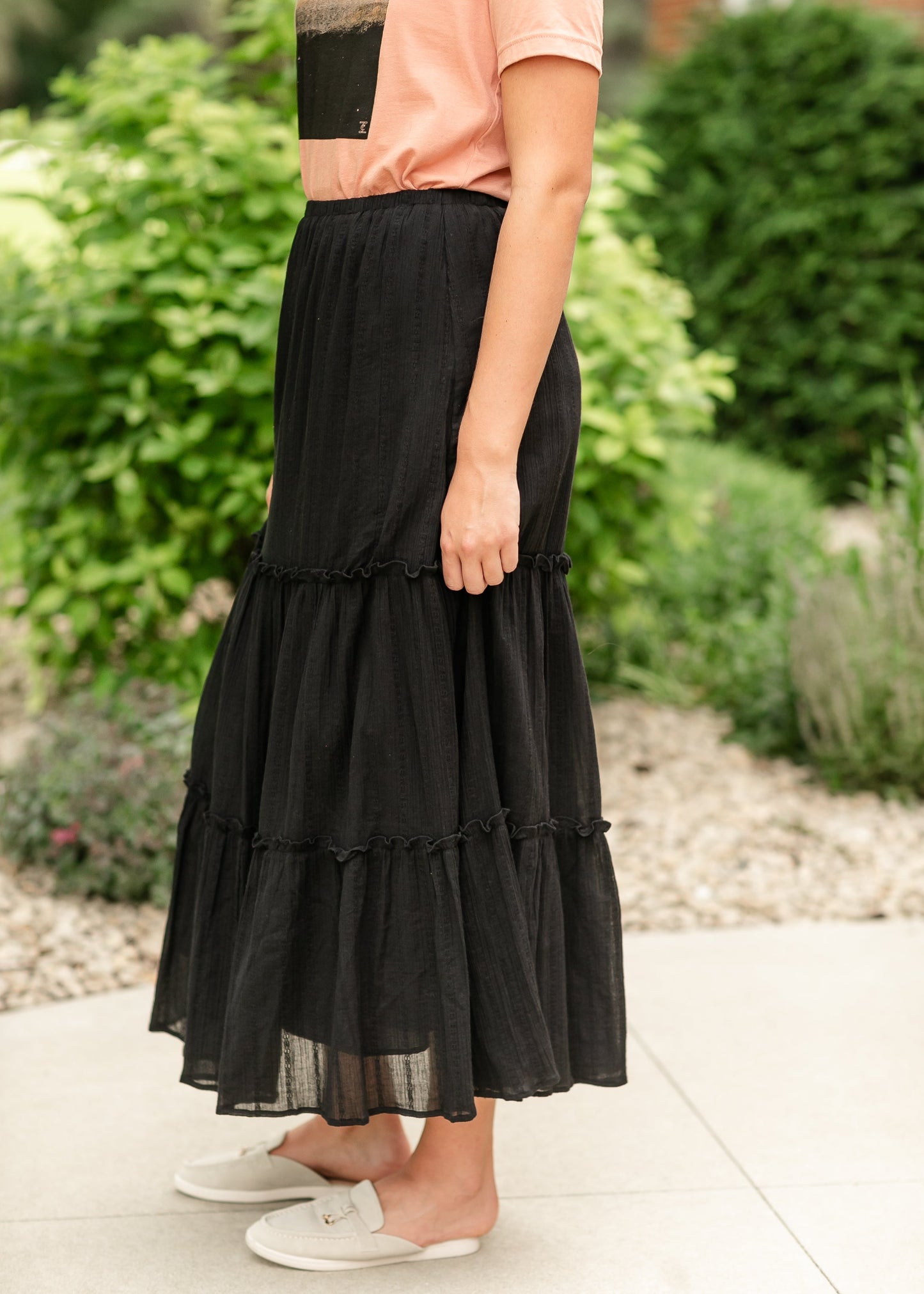 Serena Gauze Maxi Skirt FF Skirts