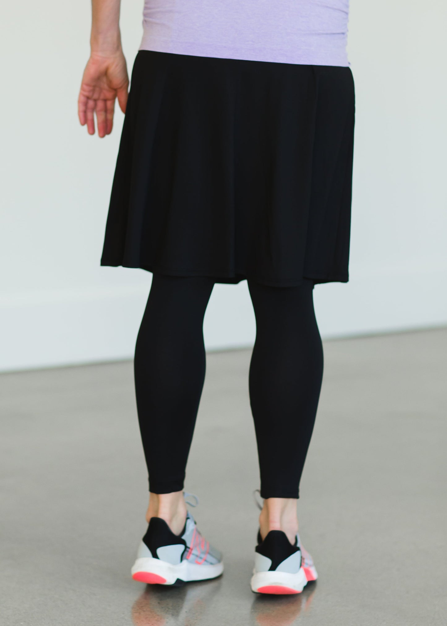 Snoga Black Ballet Athletic Skirt Skirts