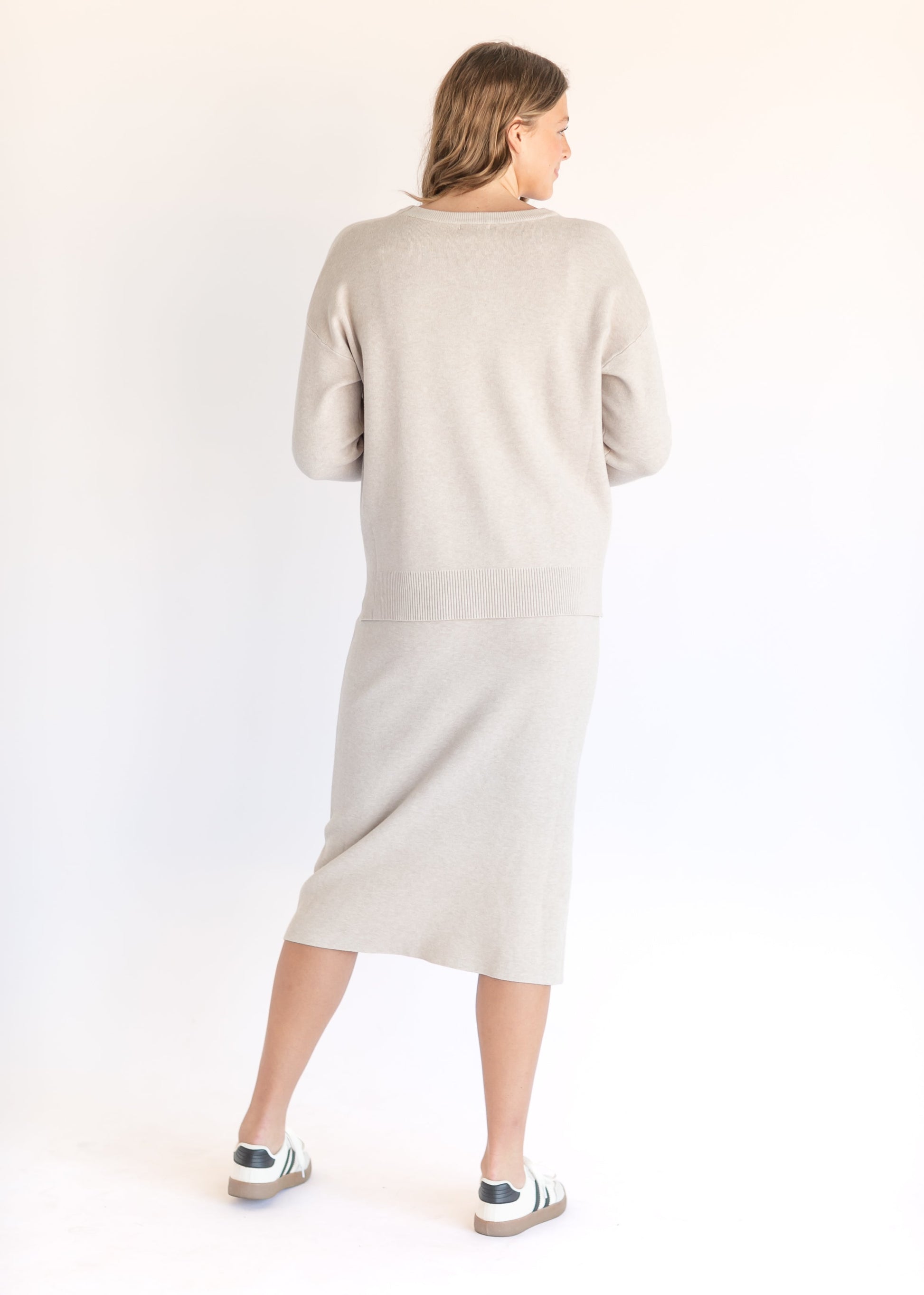 Soft Touch Midi Sweater Skirt FF Skirts