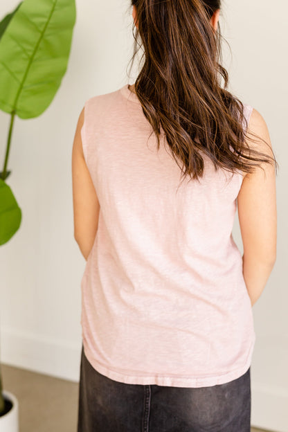 Sota' Roseau Blush Pink Tank - FINAL SALE Tops